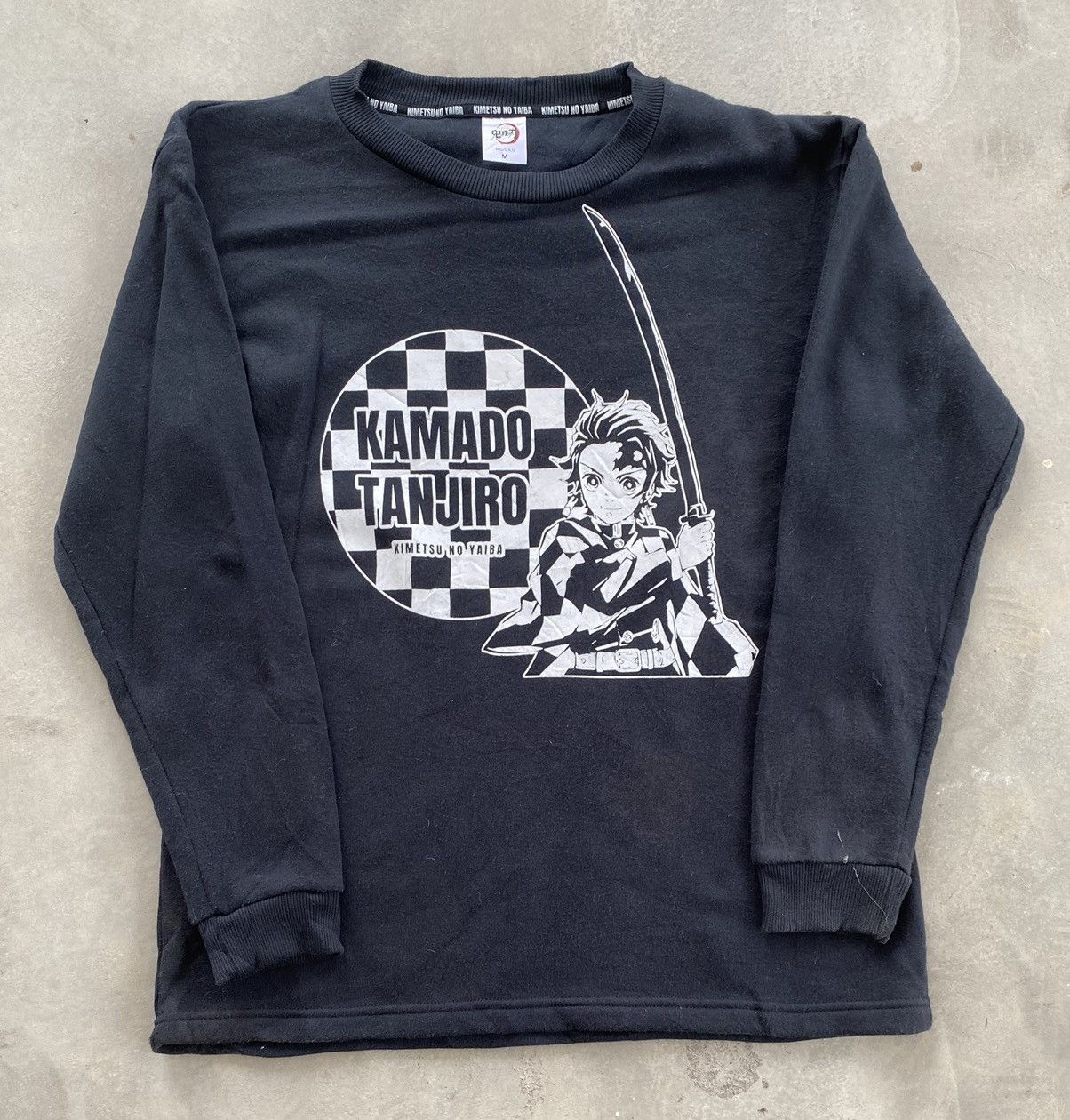 Anime × Japanese Brand DEMON SLAYER KAMADO TANJIRO SWEATSHIRT Size US M / EU 48-50 / 2 - 1 Thumbnail