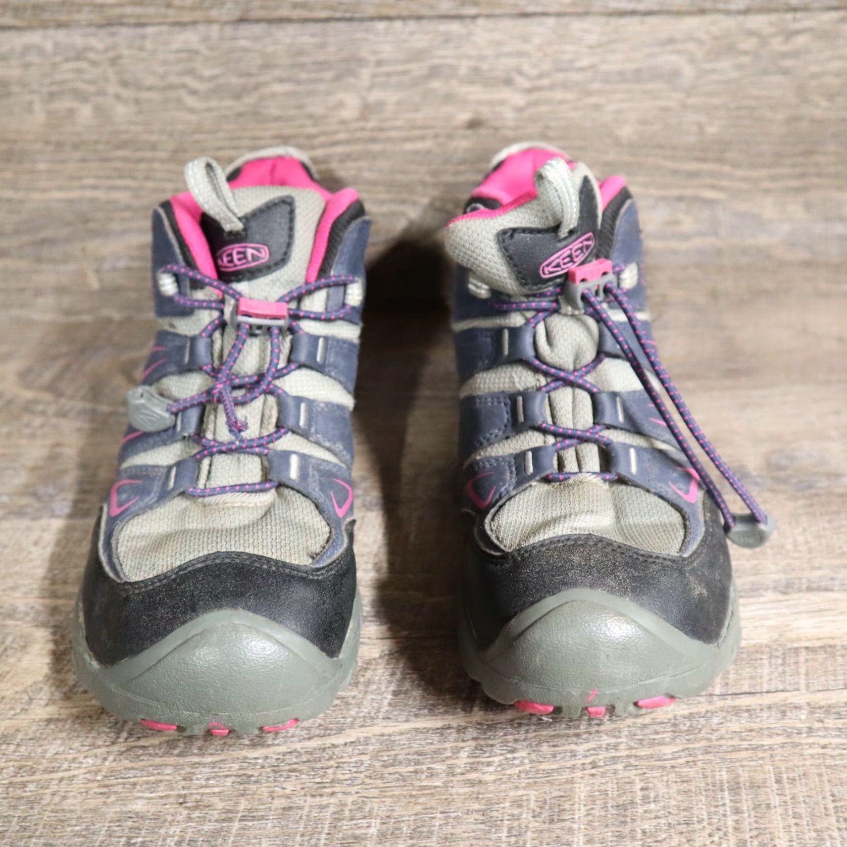KEEN Keen hiking boots Women Blue Color 4 Oakridge Mid WP Bootie Rubber Upper 4 US Size 4 Women Style Colorful Size US 4 / IT 34 - 3 Thumbnail