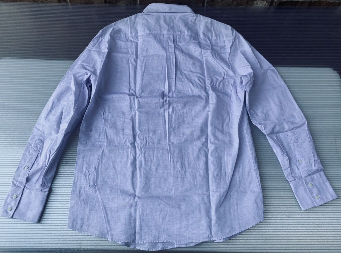 Brunello Cucinelli Brunello Cucinelli 🇮🇹 Light Blue Linen/Cotton shirt XL NWT Size US XL / EU 56 / 4 - 3 Thumbnail