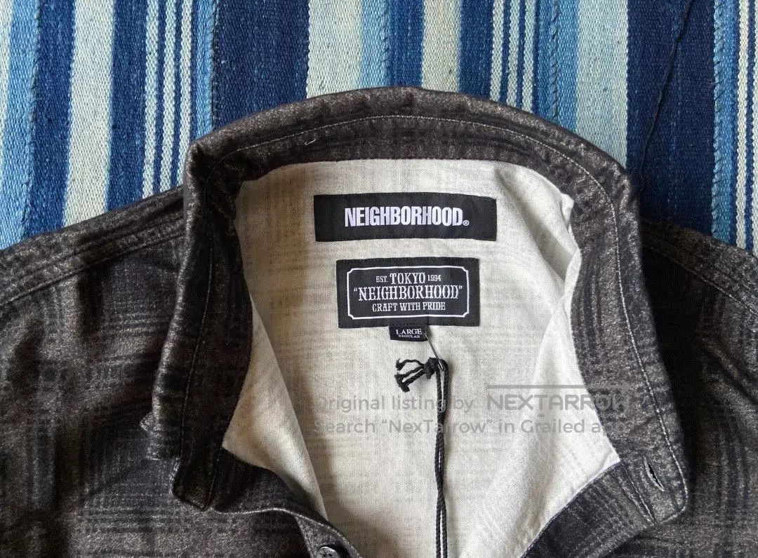 Neighborhood neighborhood x ugg plaid oil paint shirt. Size US L / EU 52-54 / 3 - 4 Thumbnail