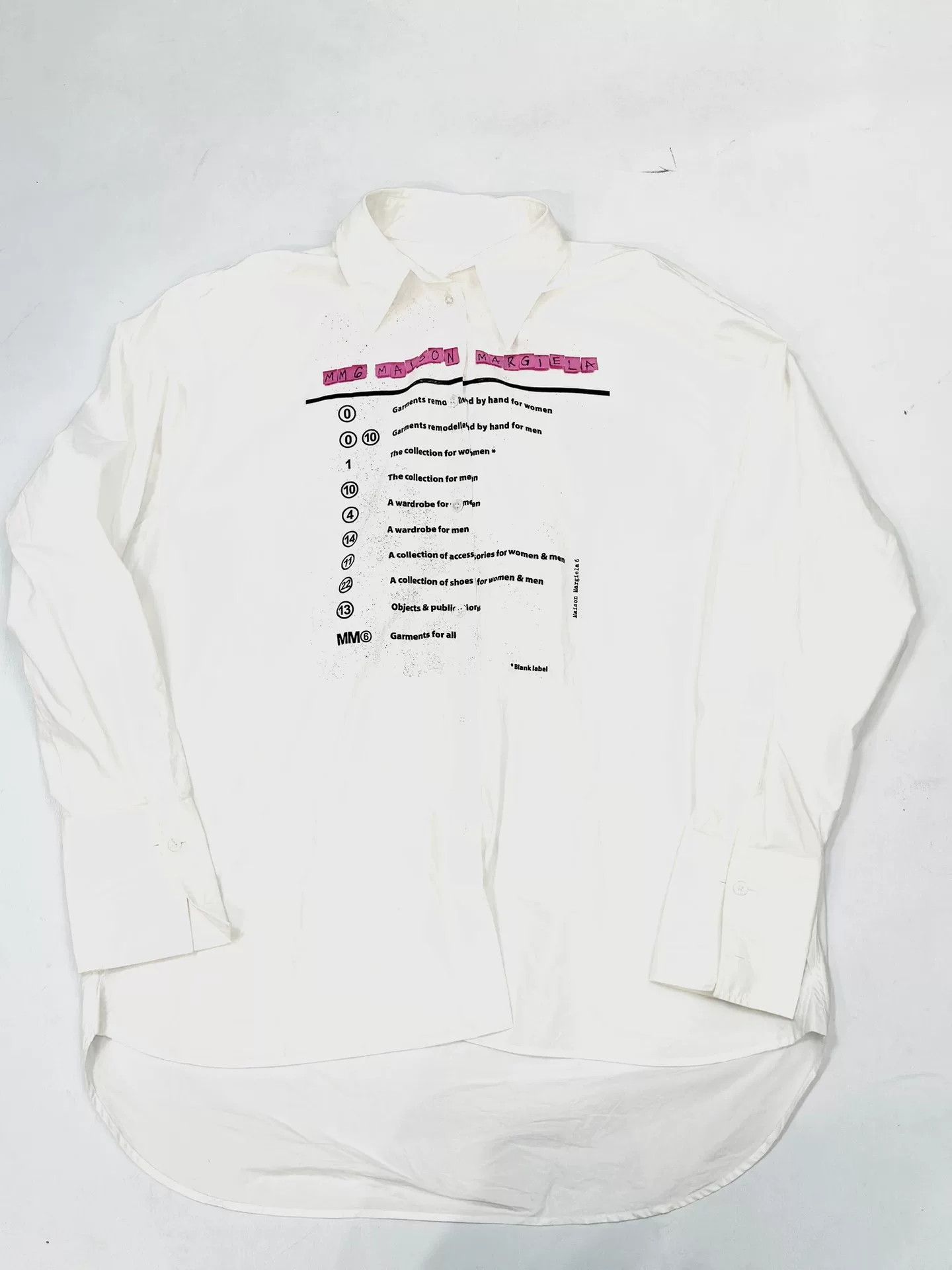 MM6 Maison Margiela MM6 Women's Printed Shirt Size M / US 6-8 / IT 42-44 - 1 Thumbnail