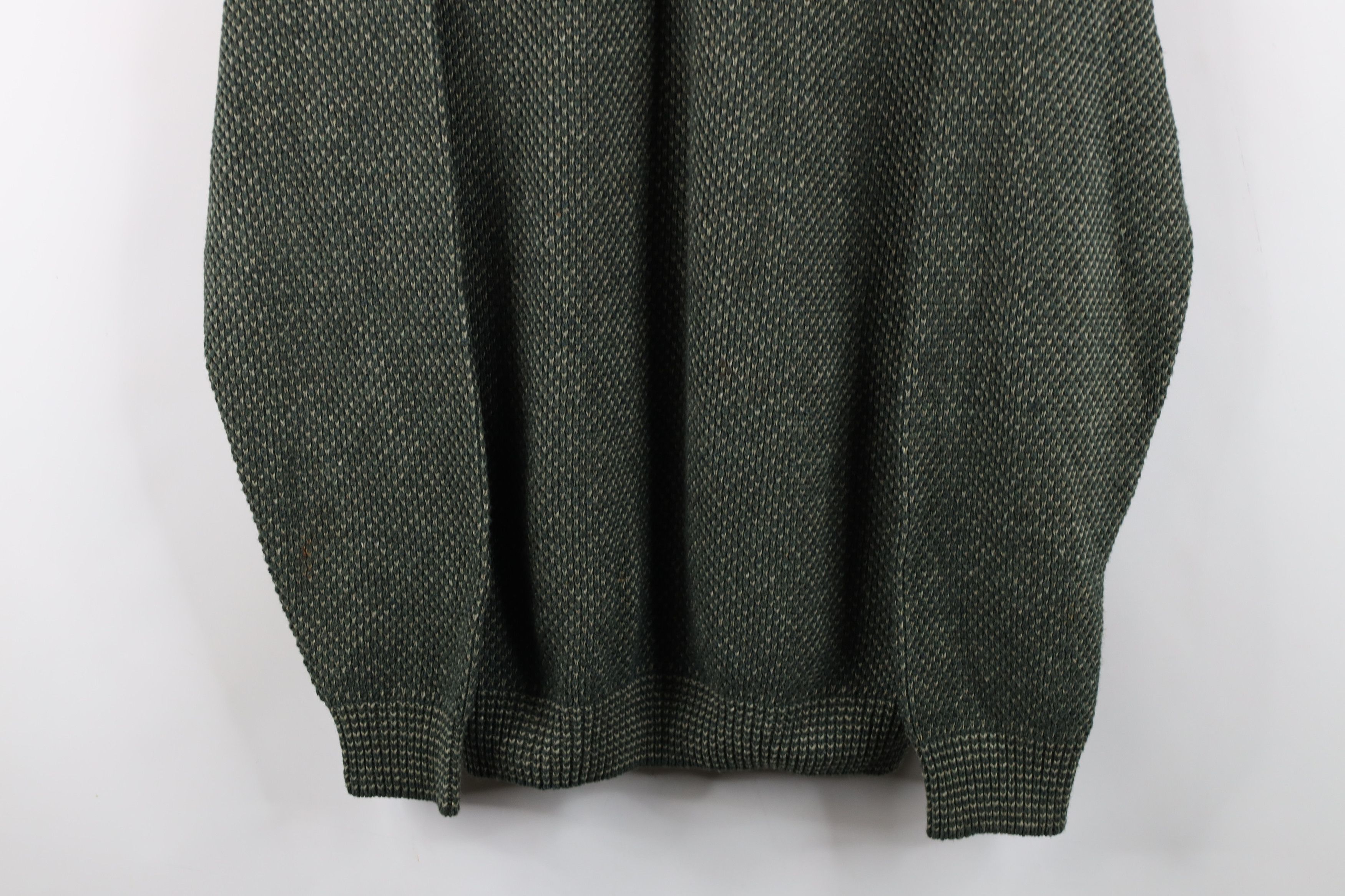 Vintage Vintage 90s Streetwear Thermal Knit Henley Sweater USA Size US M / EU 48-50 / 2 - 3 Thumbnail