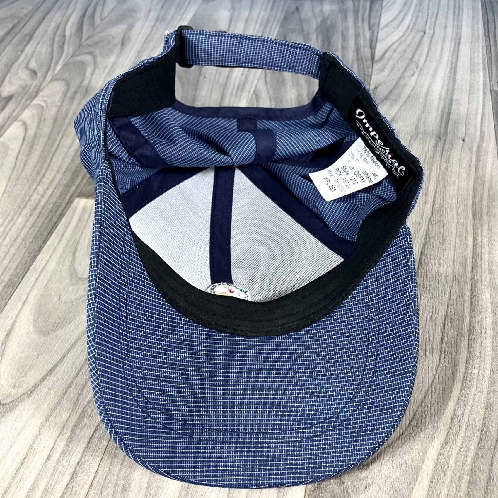 Imperial Imperial Golf Hat Mens One Size Adjustable Blue Geometric Print Size ONE SIZE - 4 Thumbnail