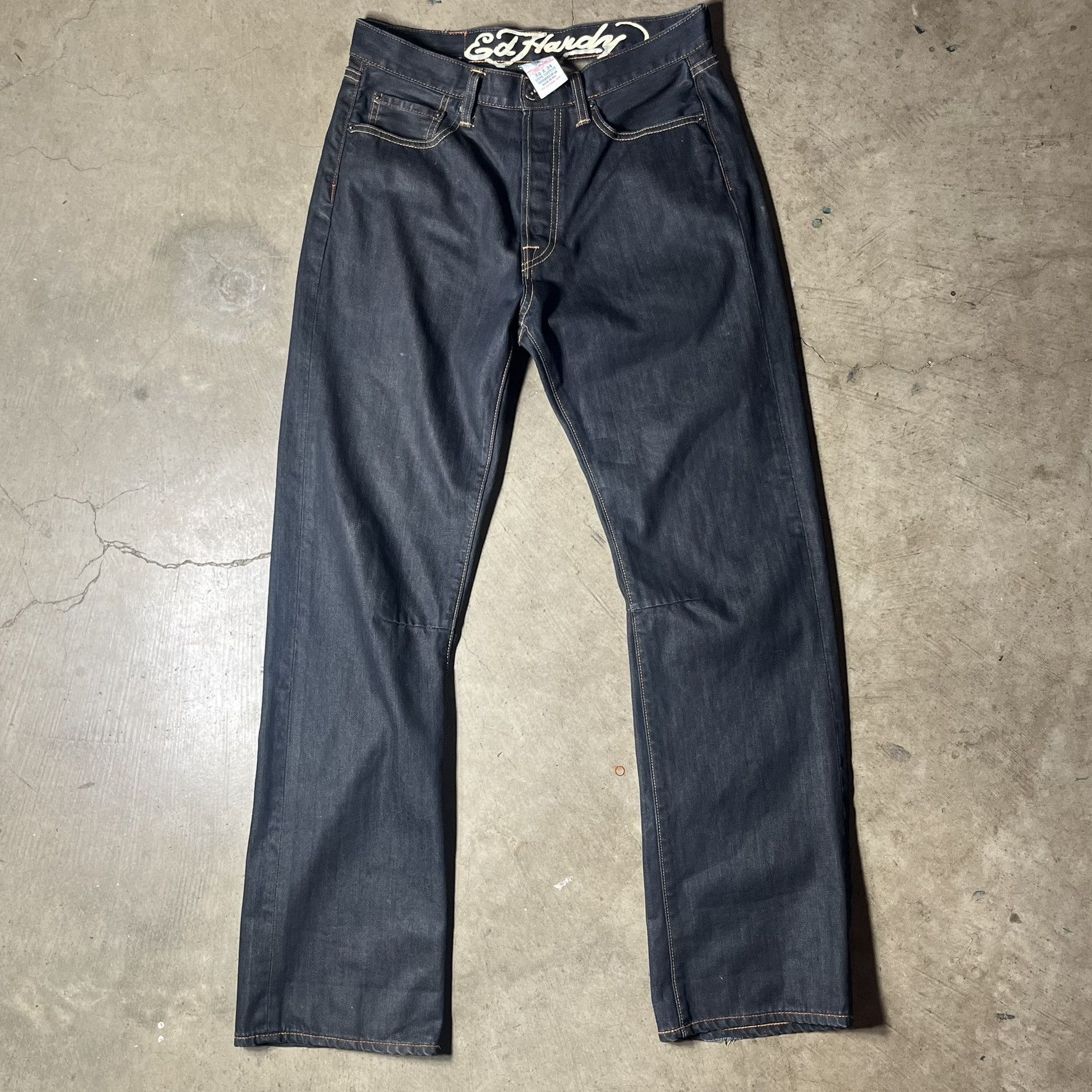 Ed Hardy Ed Hardy Black Spider Denim Size US 32 / EU 48 - 3 Thumbnail