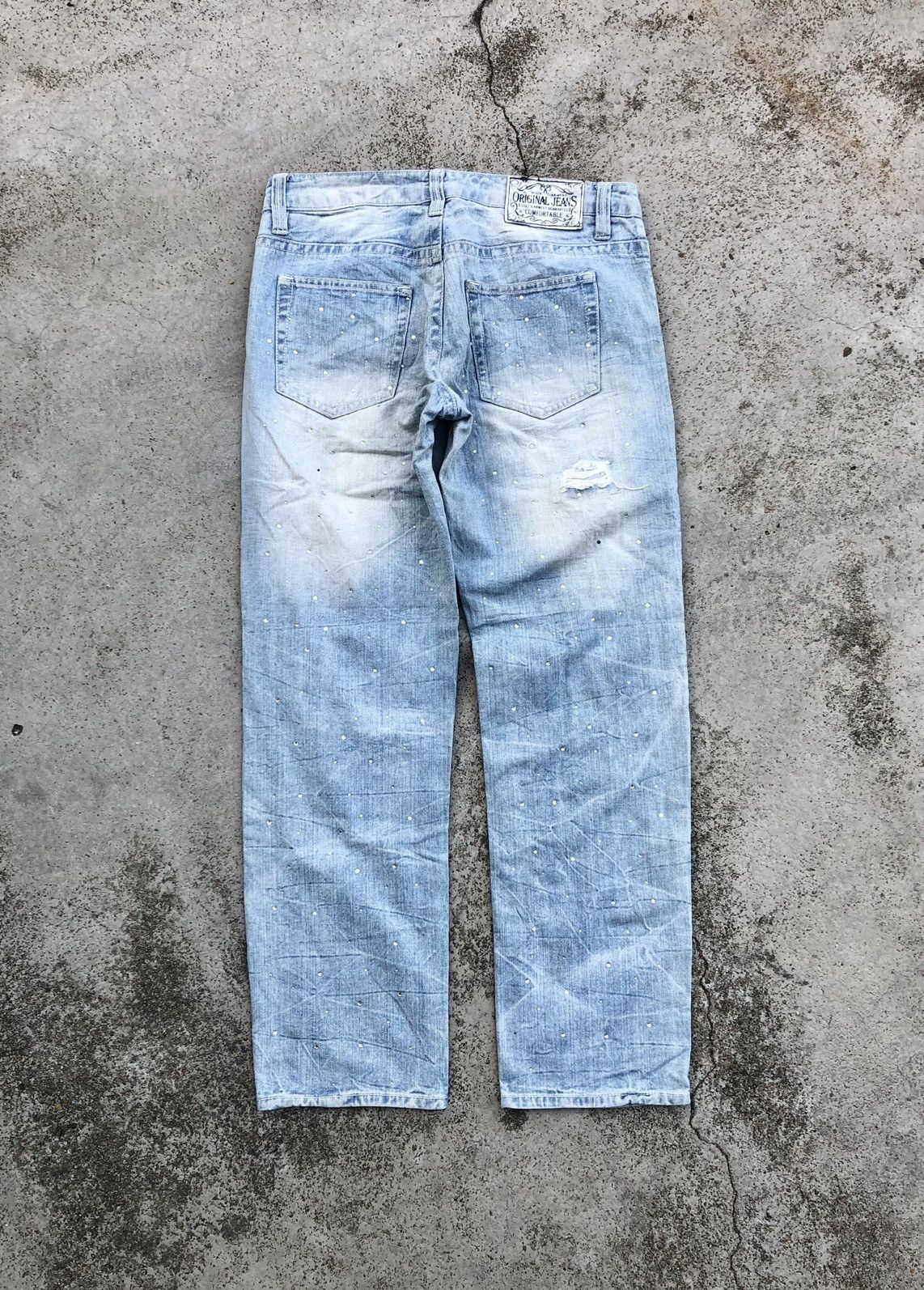 Other BEADS DISTRESSED DENIM Size 32" / US 10 / IT 46 - 9 Thumbnail