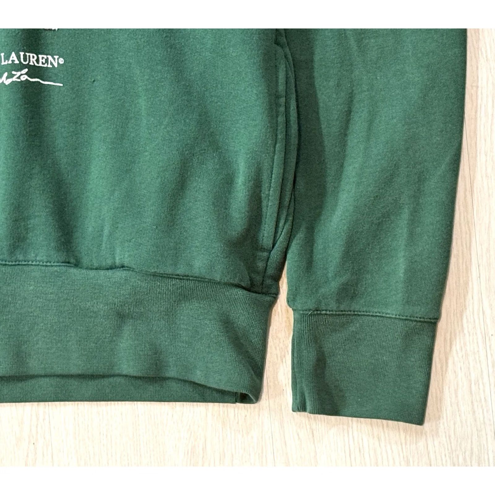 Polo Ralph Lauren Polo Ralph Lauren Hooded Sweatshirt Men’s Skiing Polo Bear Medium Hoodie Green Graphic Print Pullover Size US M / EU 48-50 / 2 - 6 Thumbnail