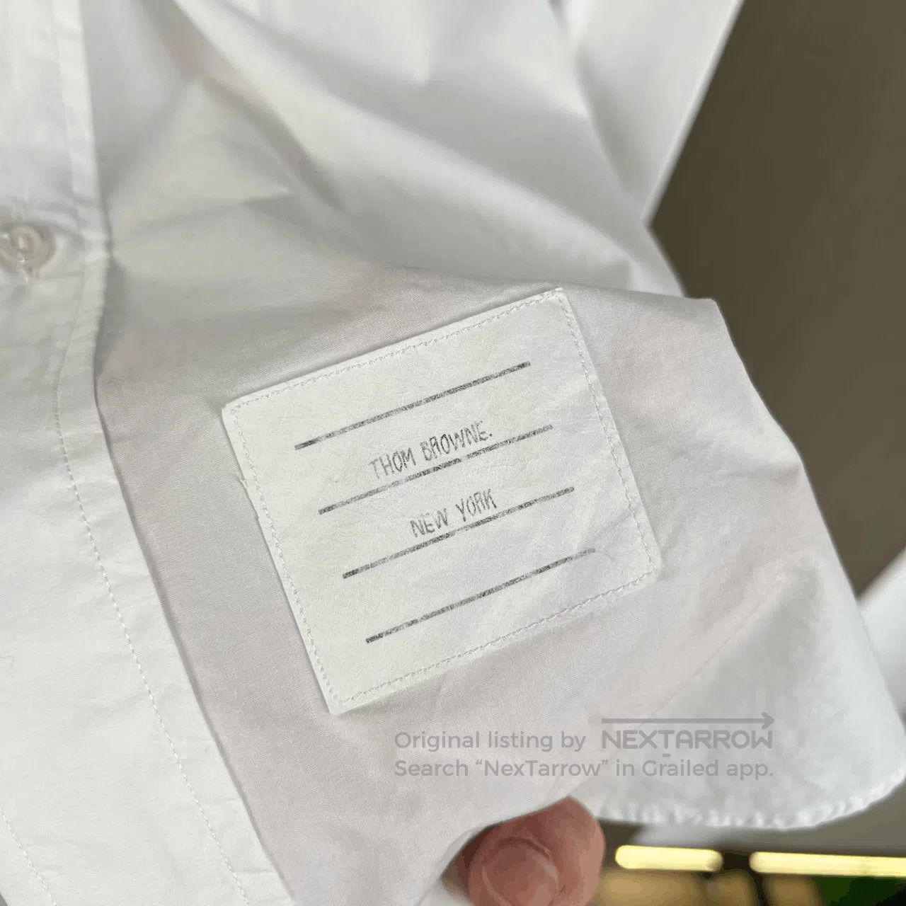 Thom Browne thom browne colored stripes long sleeve shirt. Size US M / EU 48-50 / 2 - 8 Thumbnail