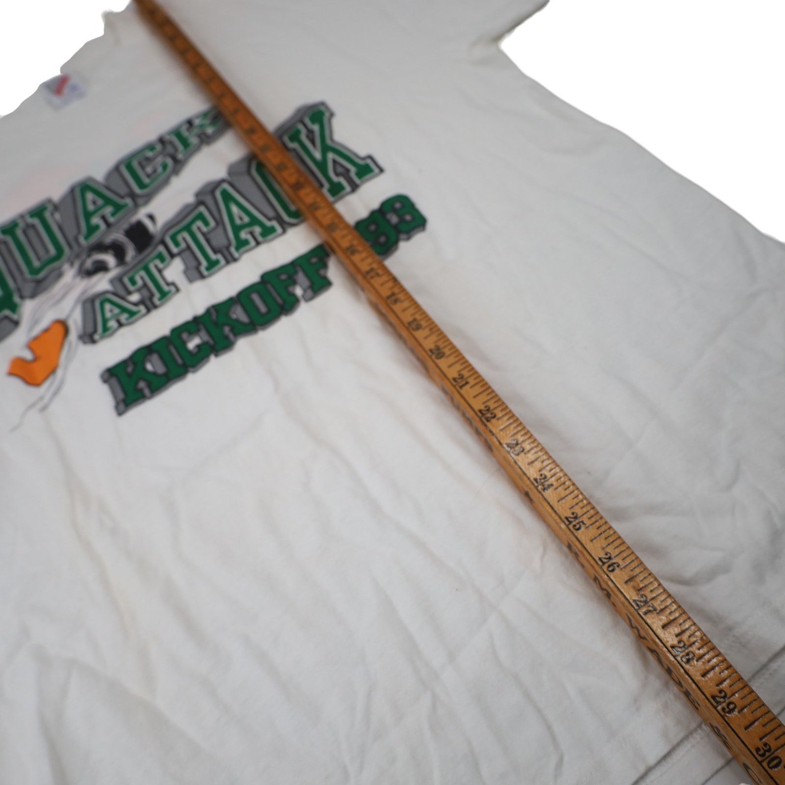 NCAA × Vintage VTG 1993 University Oregon Ducks Quack Attack Kickoff Shirt Size US XL / EU 56 / 4 - 7 Thumbnail