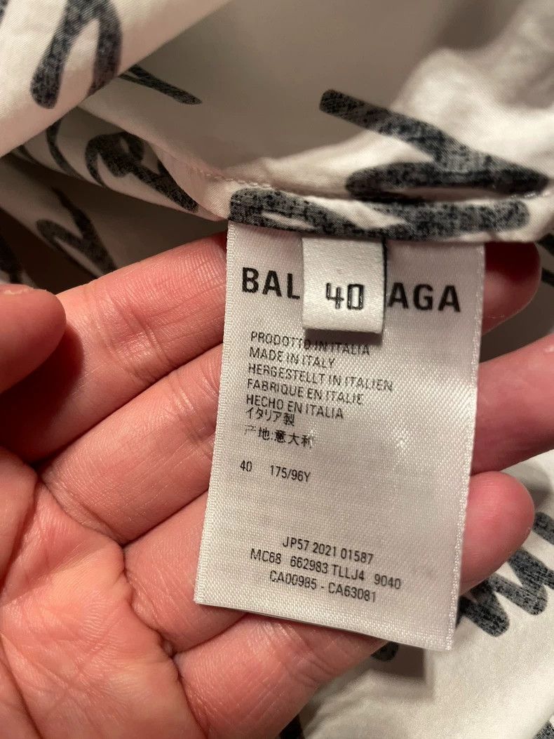 Balenciaga Balenciaga White barrage shirt Size US XXS / EU 40 - 3 Thumbnail