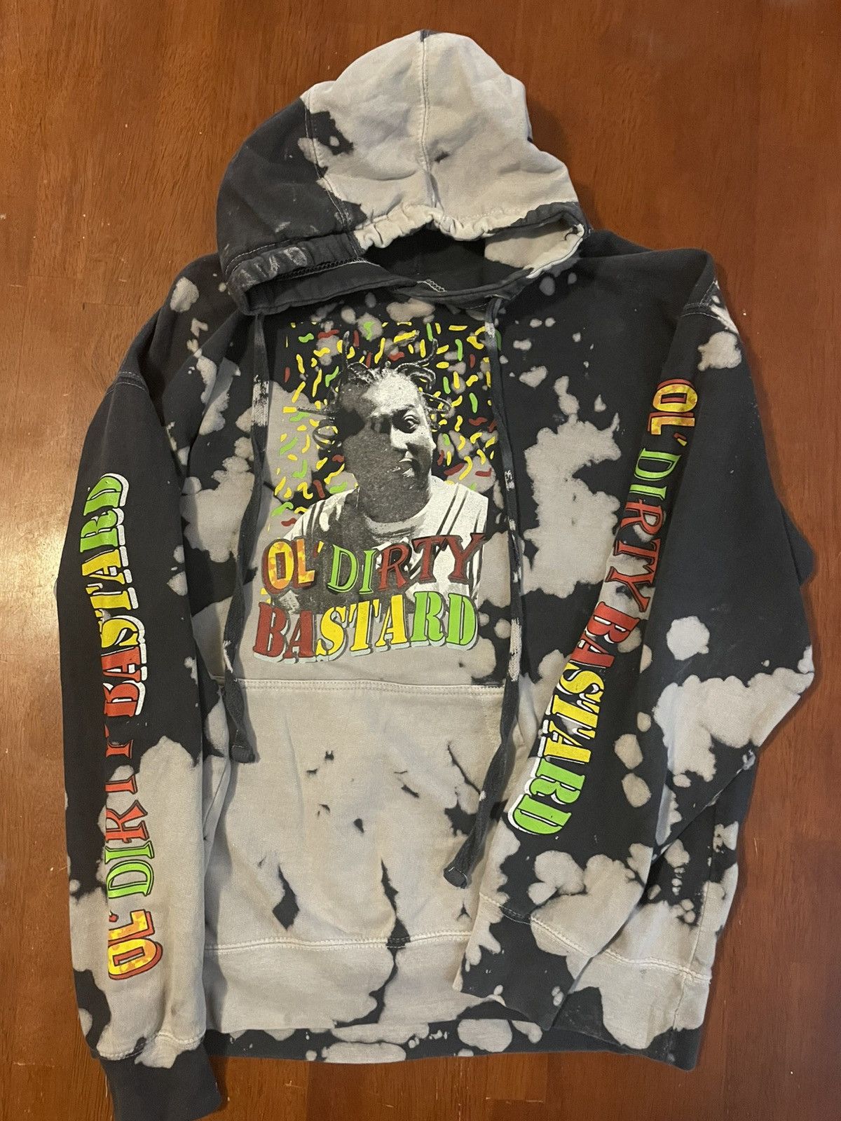 Other Philcos Ol’ Dirty Bastard Tie-Dye/Bleached Hoodie - Size M Size US M / EU 48-50 / 2 - 1 Thumbnail