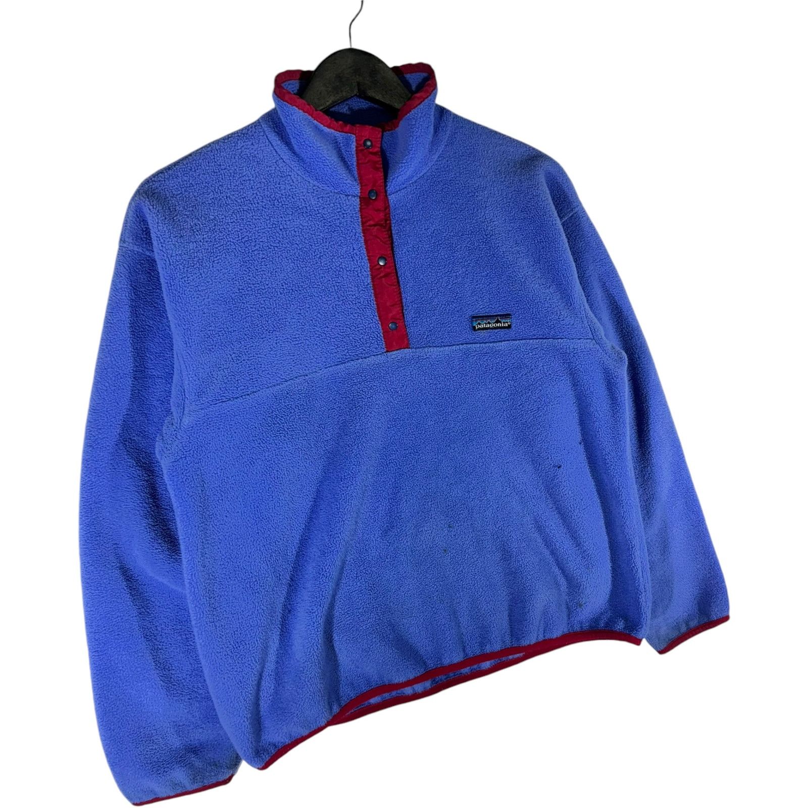 Patagonia Vintage Women's Patagonia 1/4 Snap Button Mini Logo Fleece Size M / US 6-8 / IT 42-44 - 4 Thumbnail