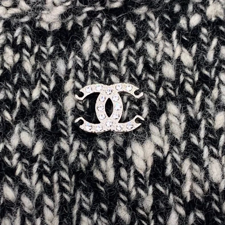 Chanel Chanel Ski series 24 color-blocked logo letter inlaid cashm Size S / US 4 / IT 40 - 7 Thumbnail