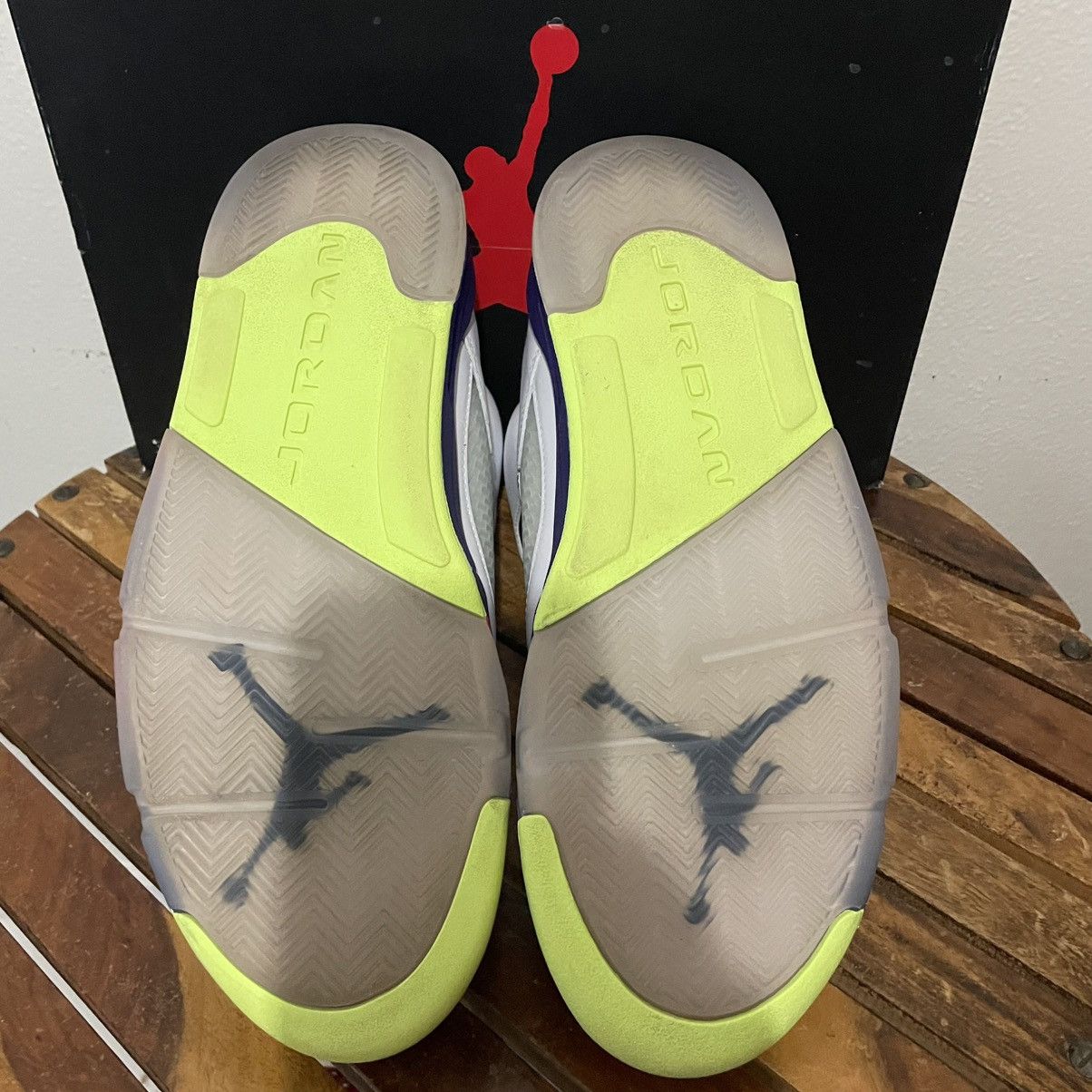 Jordan Brand × Nike Nike Air Jordan 5 Retro Alternate Bel-Air Mens US Size 12 Size US 12 / EU 45 - 7 Thumbnail