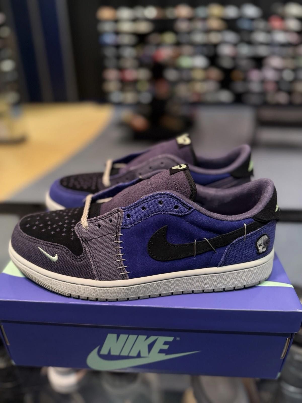 Jordan Brand 10.5M Zion Williamson x Air Jordan 1 Low OG Voodoo Alternate Size US 10.5 / EU 43-44 - 9 Thumbnail