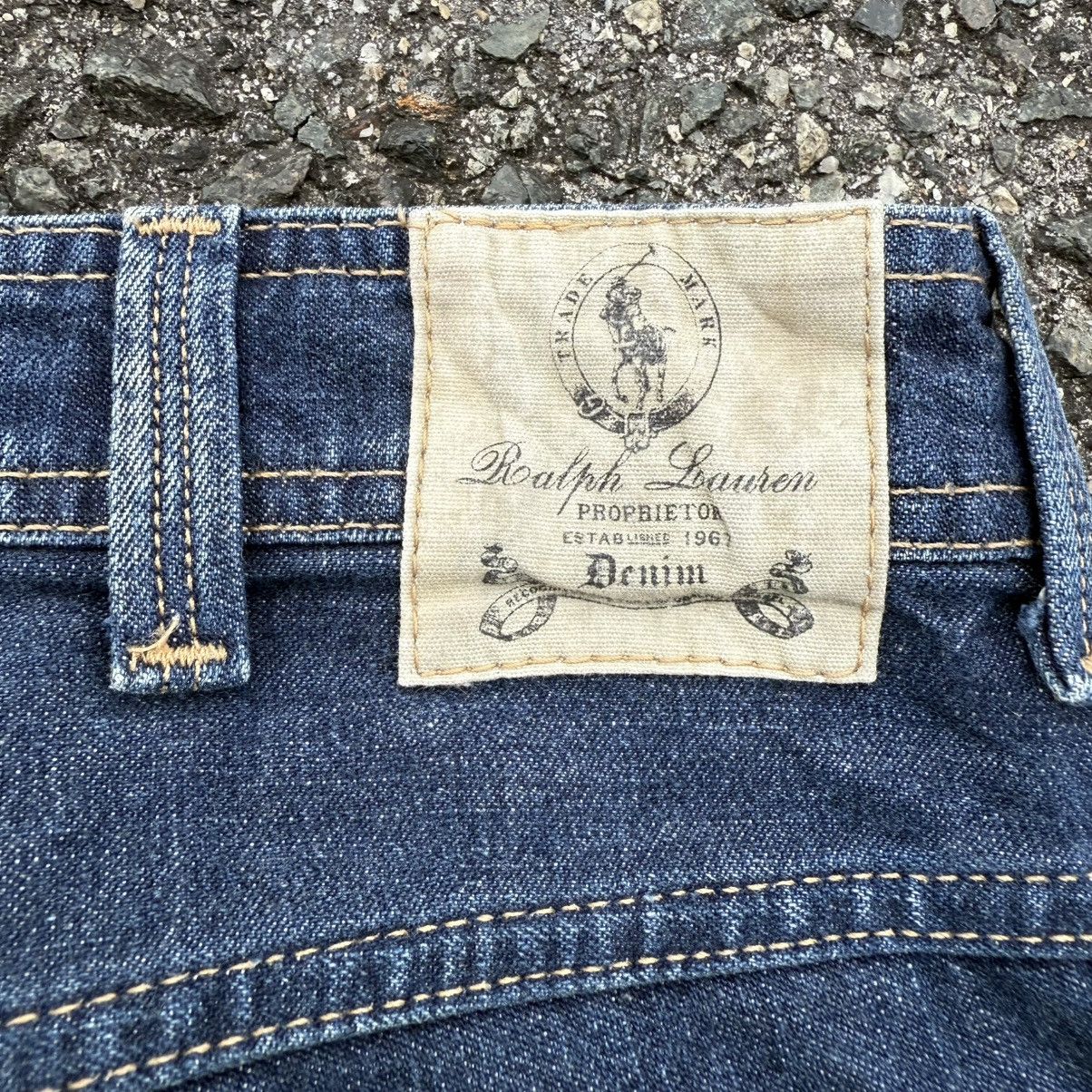 Ralph Lauren VINTAGE RALPH LAUREN RIPEP DENIM JEAN PANTS Size US 32 / EU 48 - 14 Thumbnail