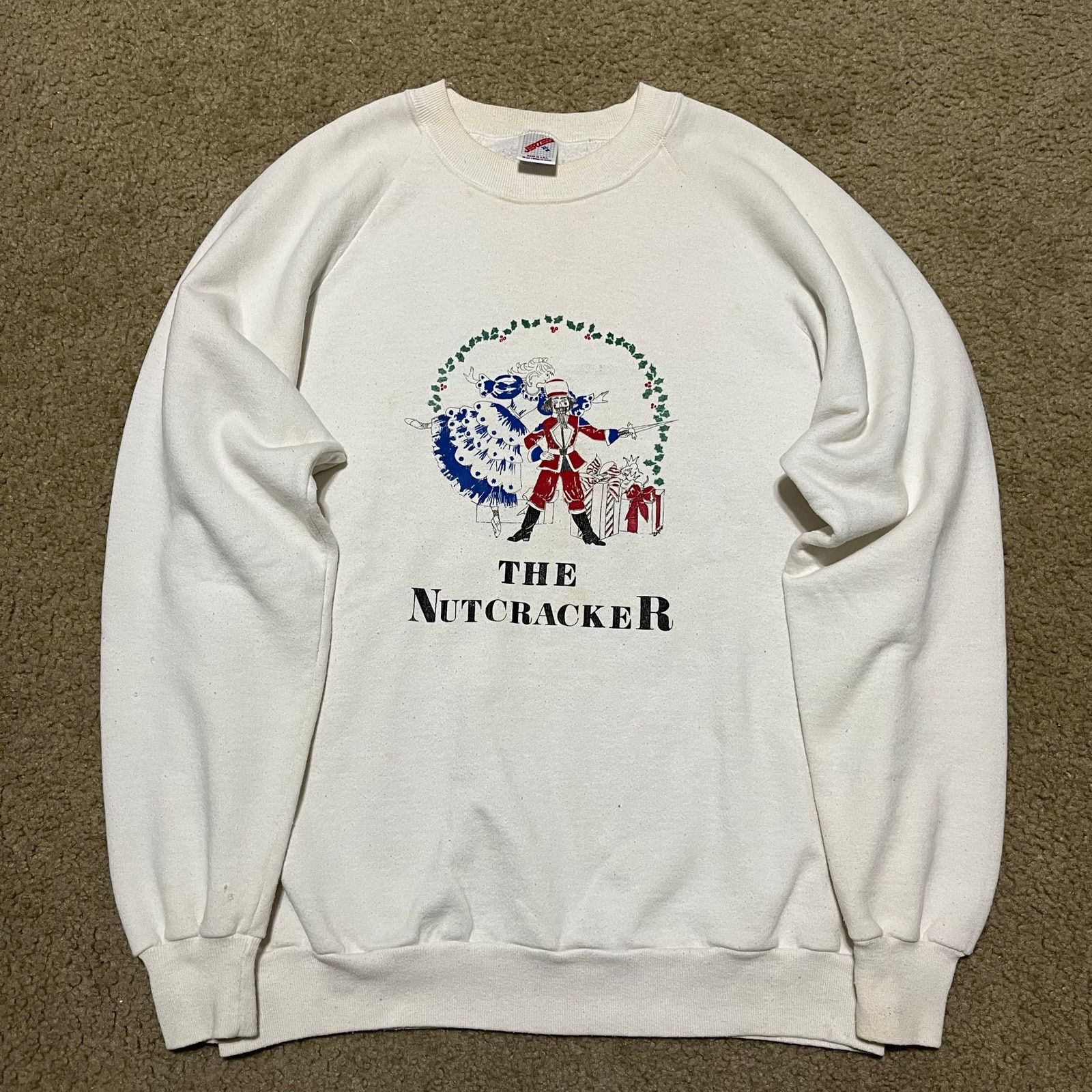 Jerzees Vintage Jerzees The Nutcracker Graphic Crewneck XL Size US XL / EU 56 / 4 - 1 Thumbnail