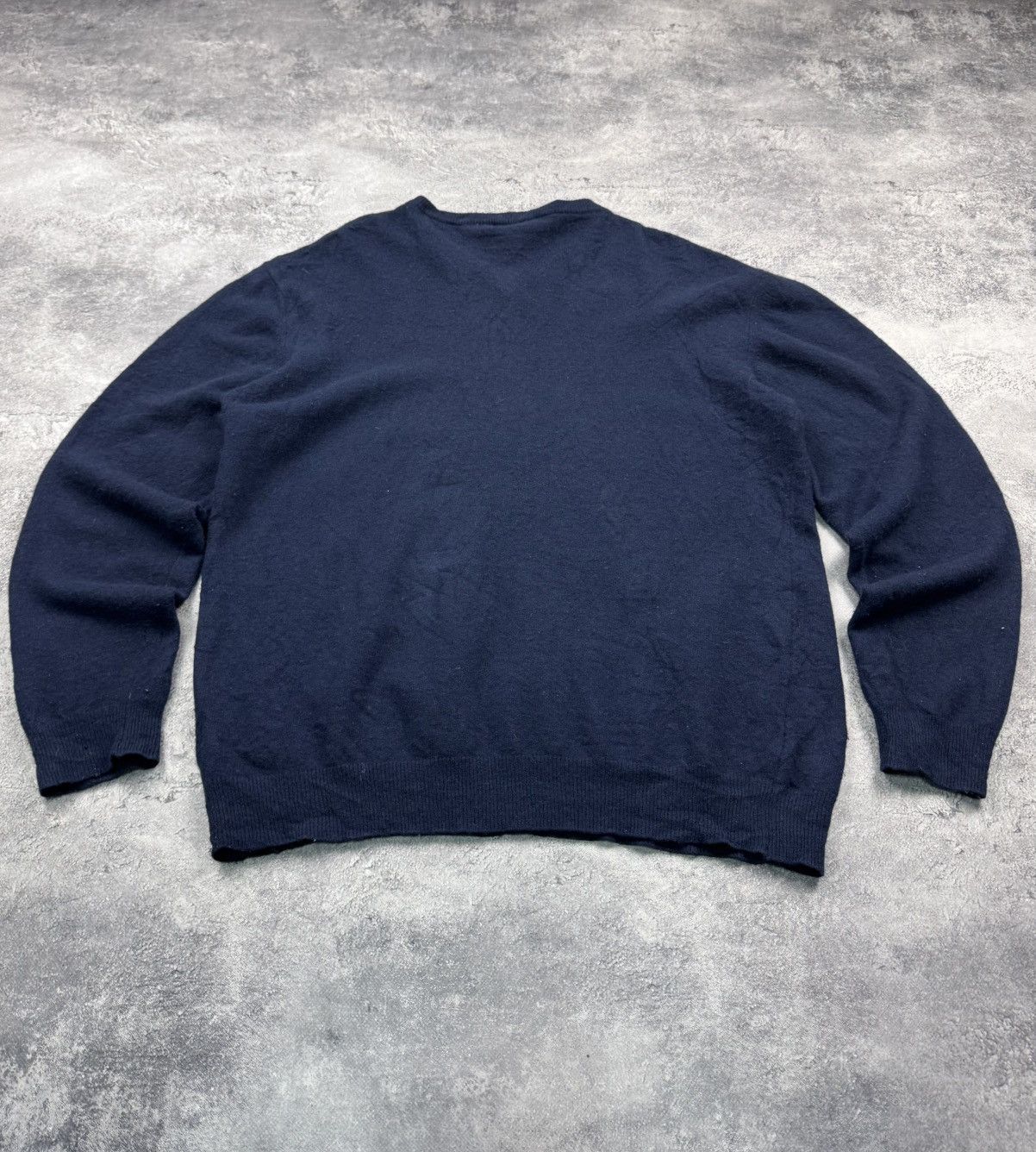 Loro Piana Loro Piana Lana Wool Blue Sweater Luxury Size US M / EU 48-50 / 2 - 11 Thumbnail