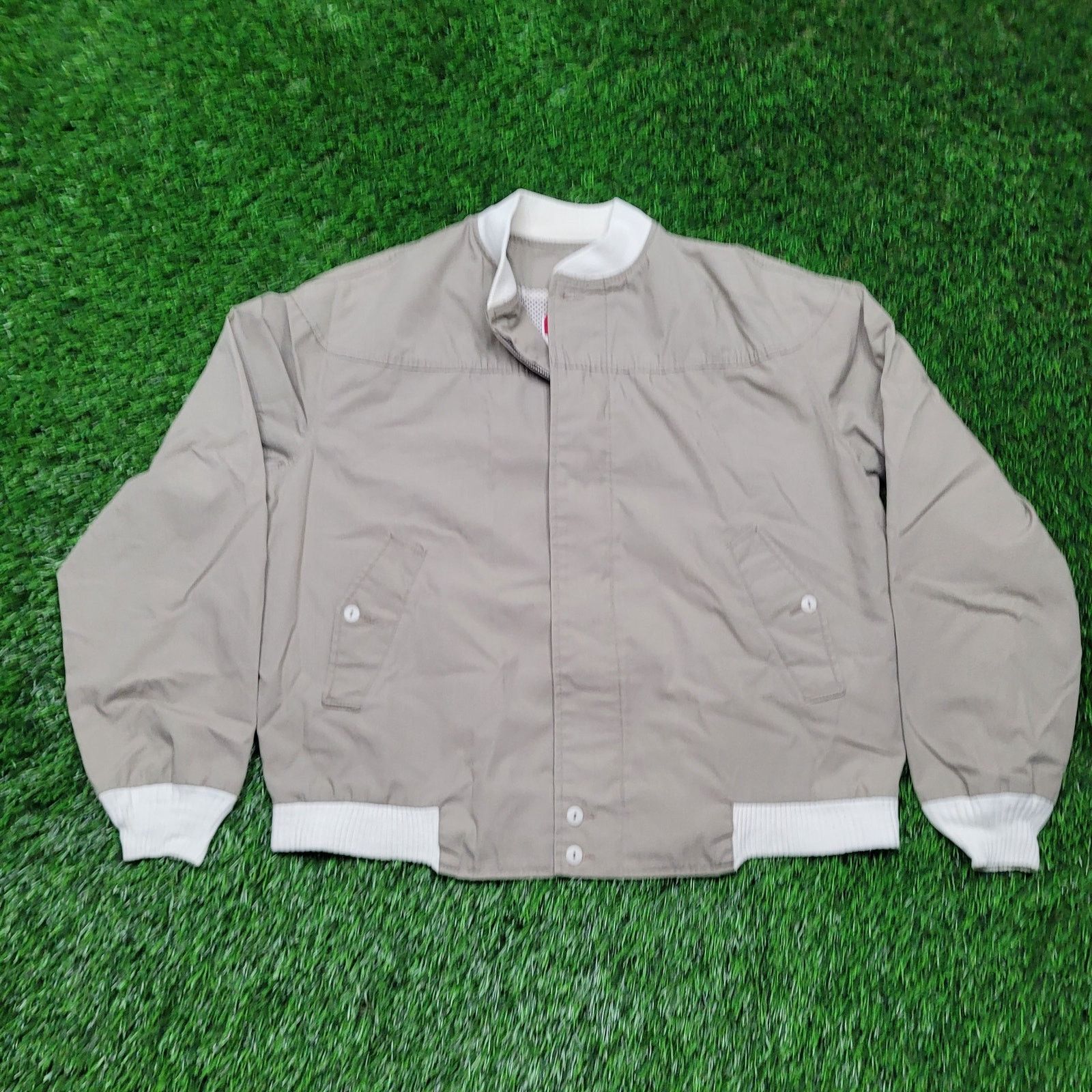 Catalina VTG 80s Lapaz by Catalina Bomber Jacket Mens L Boxy Fit USA Size US L / EU 52-54 / 3 - 1 Thumbnail
