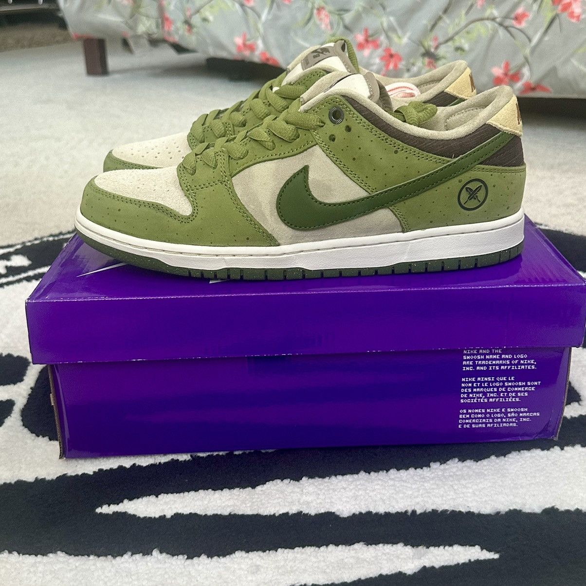 Nike Nike SB Dunk Low Pro Yuto Horigame ‘Matcha’ Size US 10 / EU 43 - 2 Thumbnail