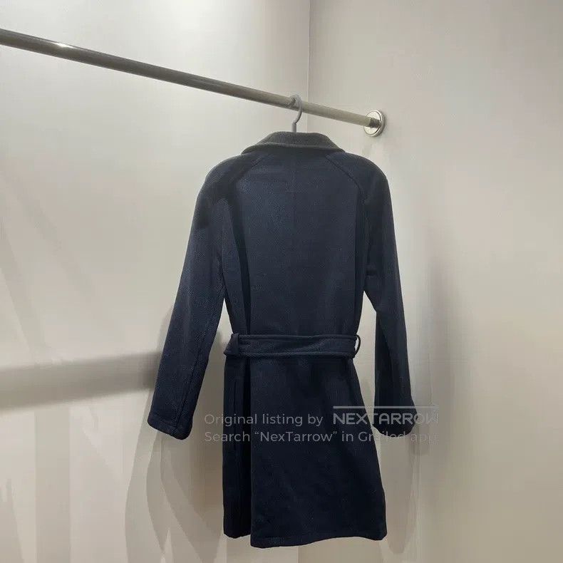 Hermes Hermes Color Block Heavy Duty Zip-up Long Coat Jacket Size XXS / US 00 / IT 34 - 2 Thumbnail