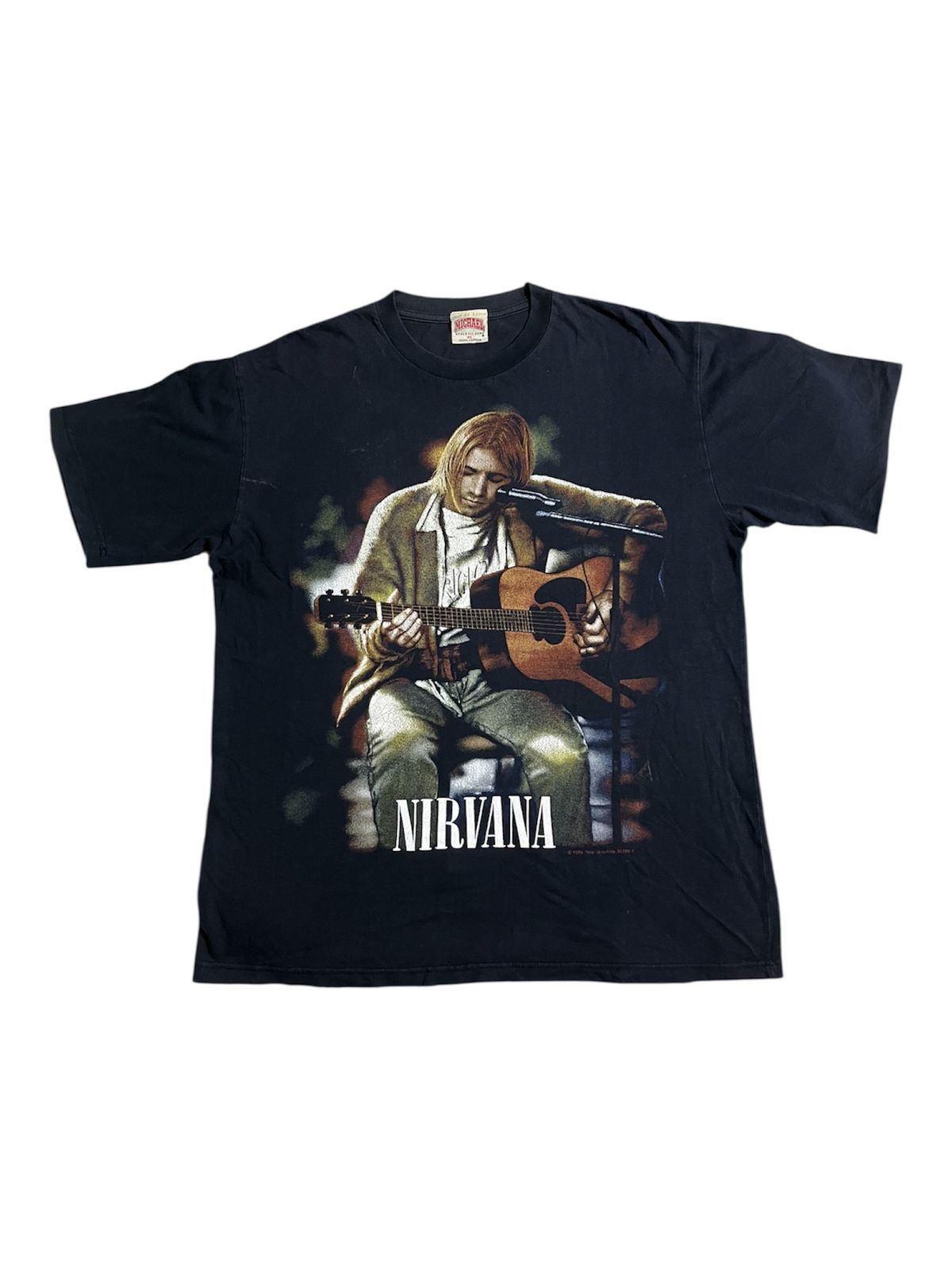 Nirvana VIntage 90s Nirvana Size US XL / EU 56 / 4 - 1 Thumbnail