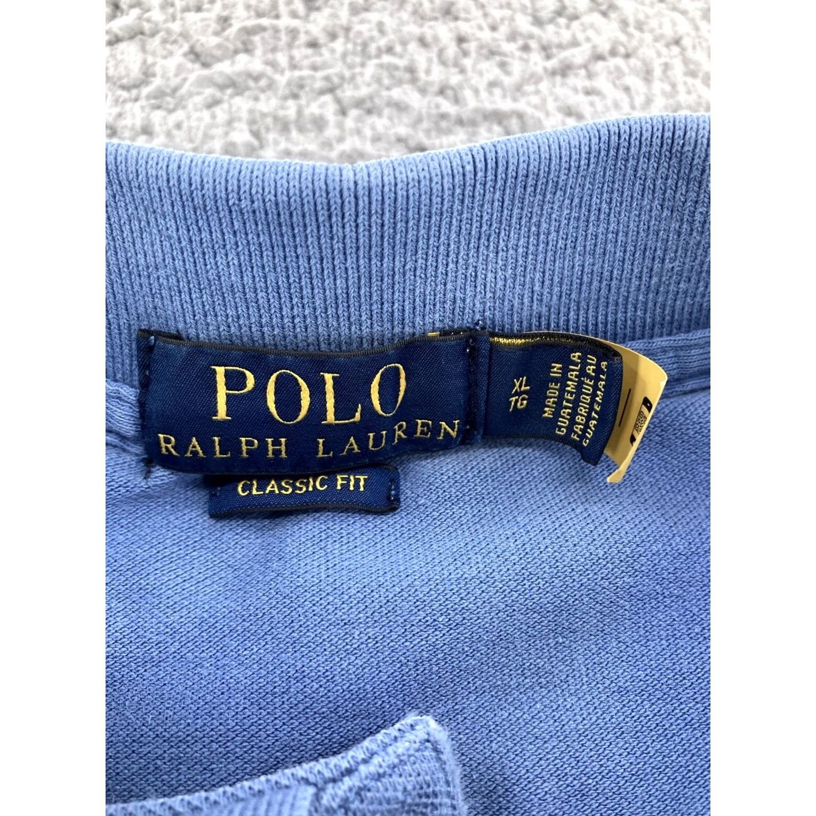Polo Ralph Lauren Polo Ralph Lauren Polo Shirt Mens XL Blue Classic Fit Preppy Size US XL / EU 56 / 4 - 7 Thumbnail