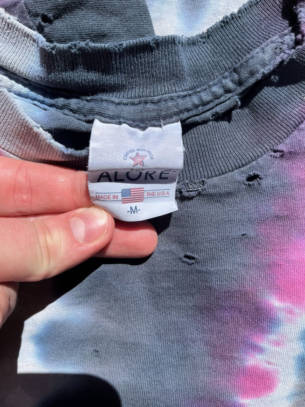 Other Vintage Tie Dye Thrashed Tee Size US M / EU 48-50 / 2 - 3 Thumbnail