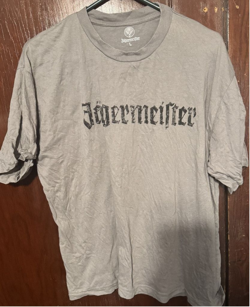 Jagermeister Jagermeister Gray Logo T-Shirt Men Size L Size US L / EU 52-54 / 3 - 1 Thumbnail