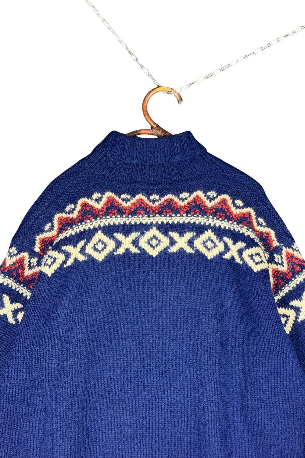 Polo Ralph Lauren fw96 Polo Ralph Lauren Hand Knit Ski Intarsia Wool Sweater Size US XL / EU 56 / 4 - 10 Thumbnail