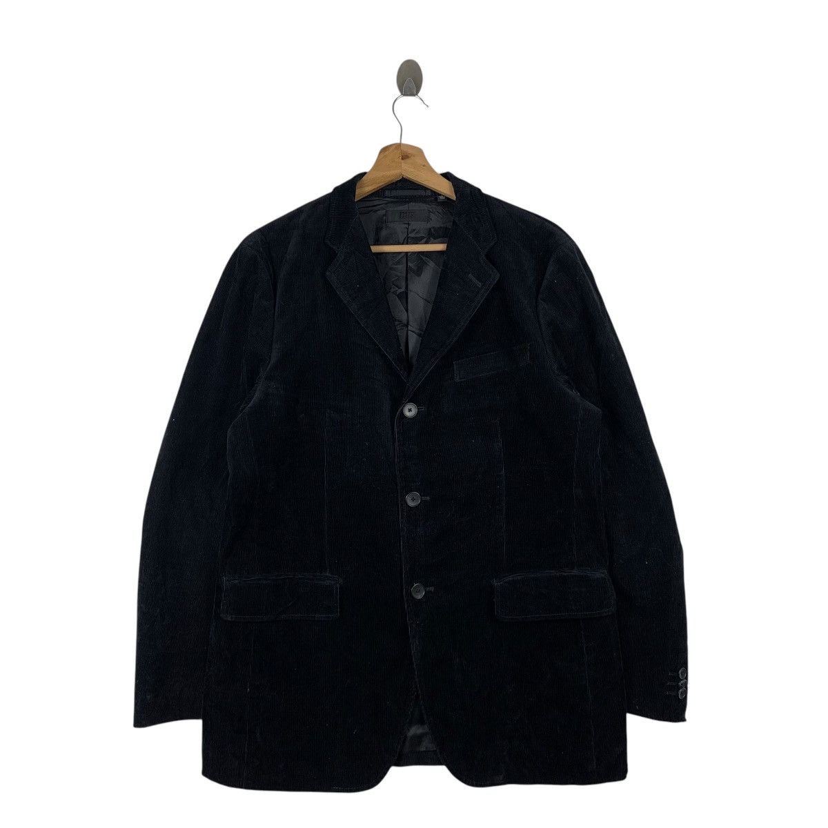 Japanese Brand × Uniqlo UNIQLO Japanese Brand Casualwear Designer Blazer Coat Jacket Size US L / EU 52-54 / 3 - 1 Thumbnail