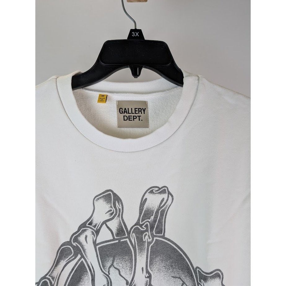 Gallery Dept. o1rshd1 G Ball Crewneck Sweater in White Size US M / EU 48-50 / 2 - 7 Thumbnail