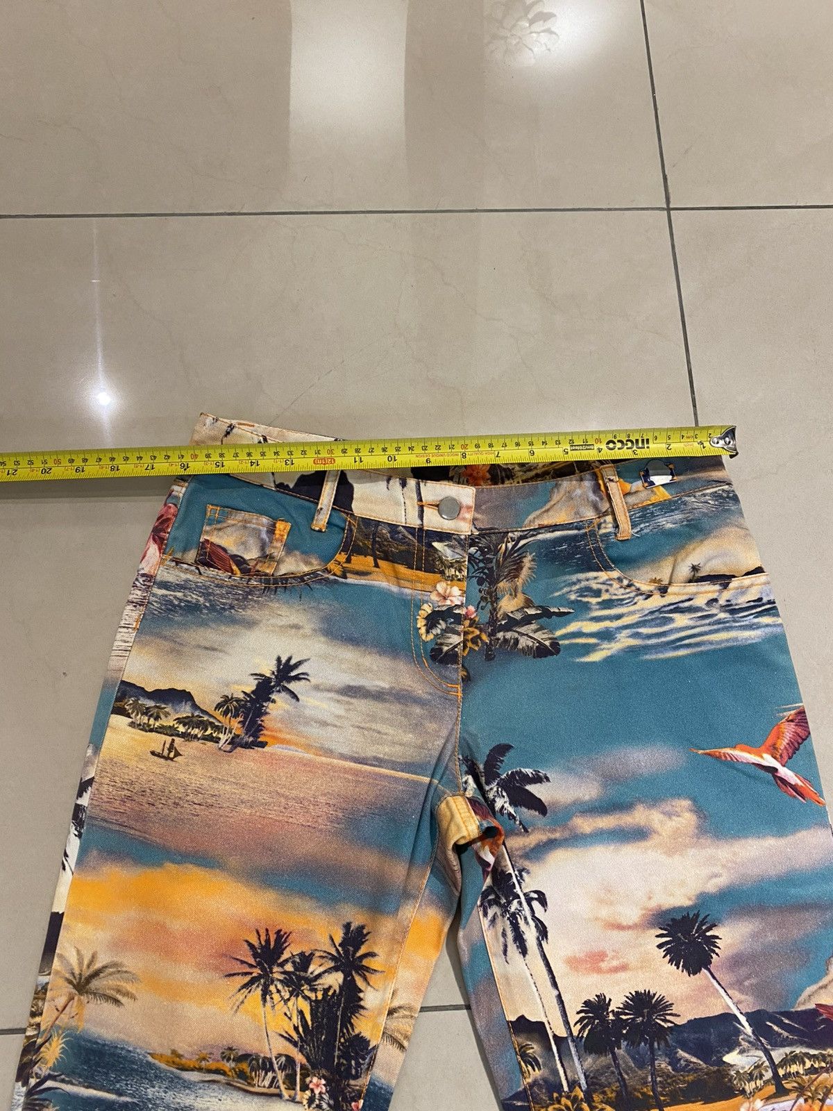 Jean Paul Gaultier Jean Paul Gaultier SS12 Hawaii Jeans Size US 28 / EU 44 - 10 Thumbnail