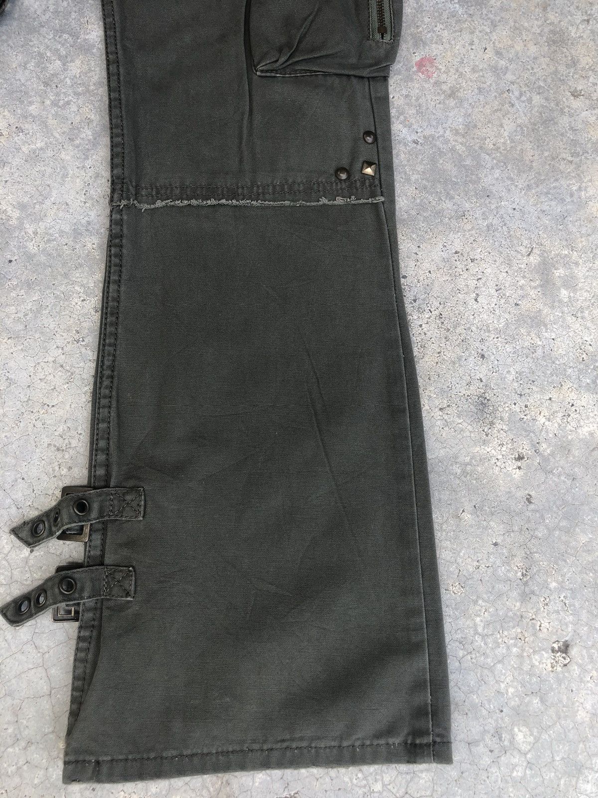 Japanese Brand Japanese Midas Flared Pants Cargo Pants Bondage Size US 32 / EU 48 - 7 Thumbnail