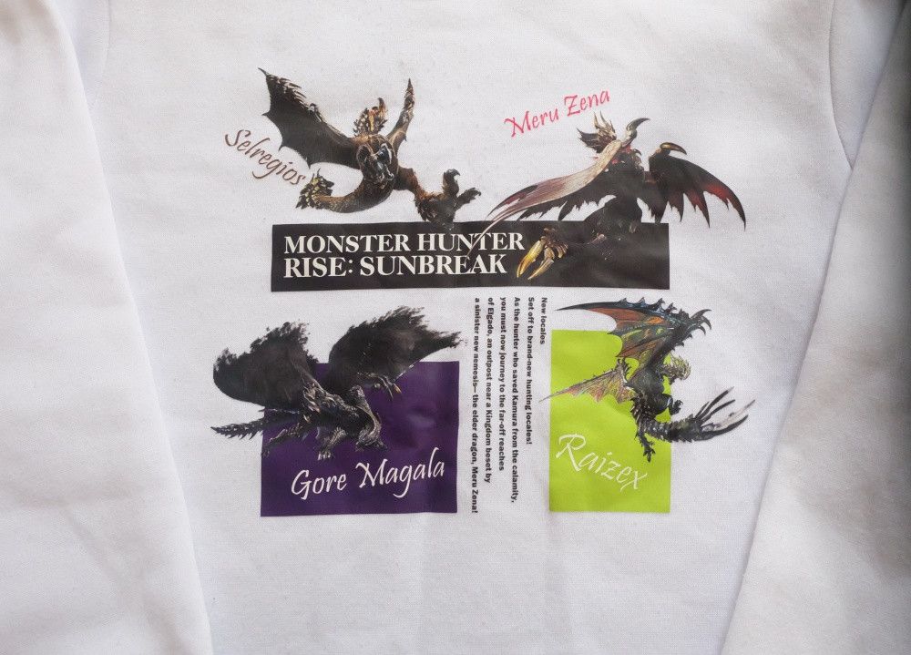 Japanese Brand Monster Hunter Rise: Sunbreak Sweater Size US S / EU 44-46 / 1 - 3 Thumbnail