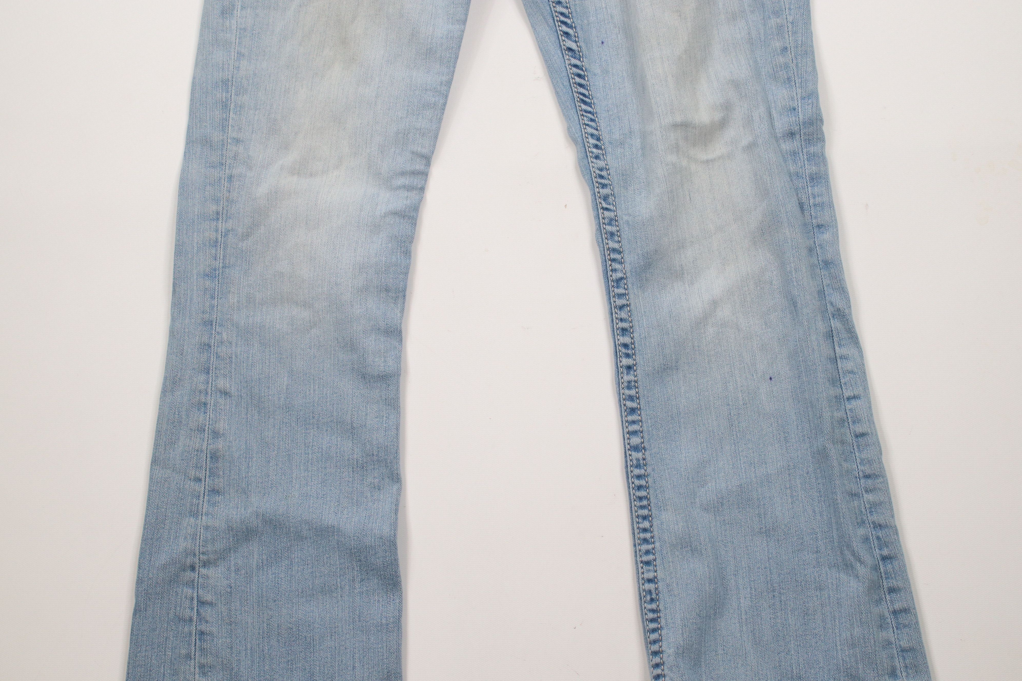 Vintage Buckle BKE Distressed Payton Mid Rise Bootcut Denim Jeans Size 27" / US 4 / IT 40 - 3 Thumbnail