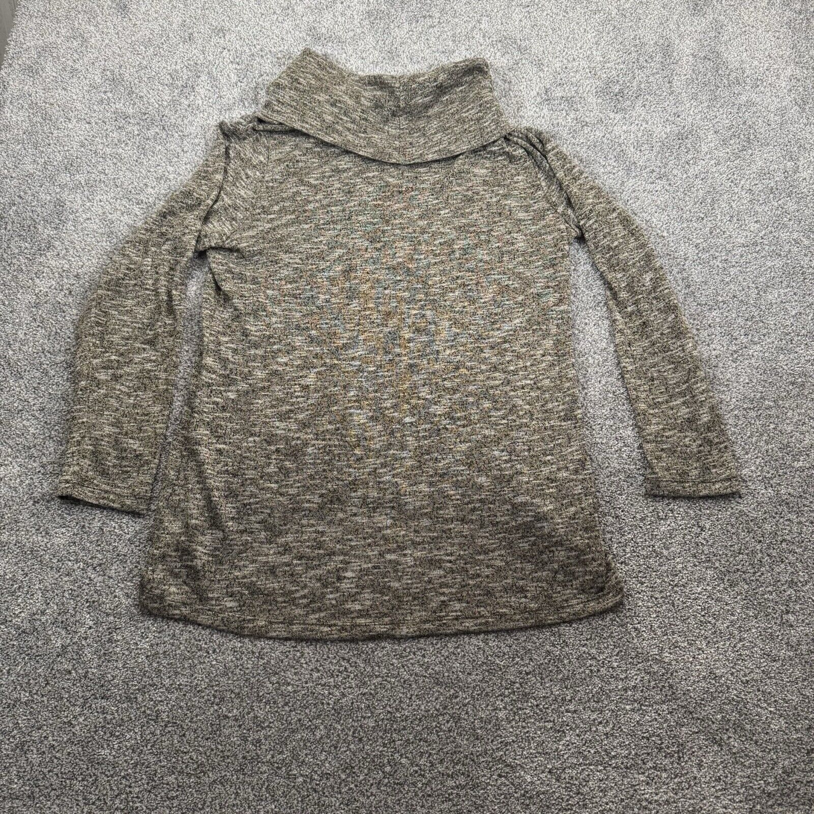 Chicos Chicos Turtleneck Womens 2 Large US 12 Lightweight Metallic Size XL / US 12-14 / IT 48-50 - 2 Thumbnail