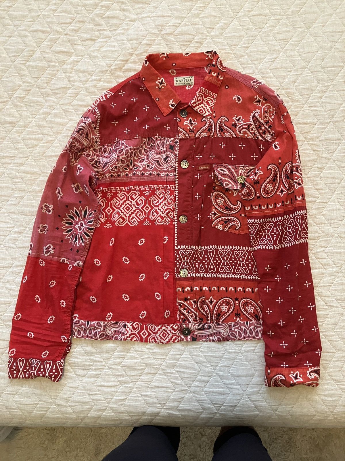 Kapital Kapital Bandana Patchwork button up Size M / US 6-8 / IT 42-44 - 1 Thumbnail