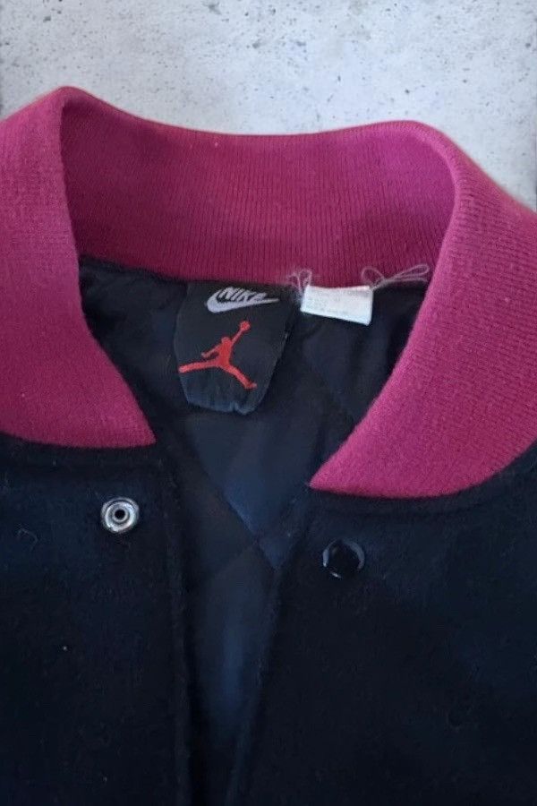 Nike 1993 Nike Air Jordan Varsity Jacket Wool Leather Size US M / EU 48-50 / 2 - 3 Thumbnail