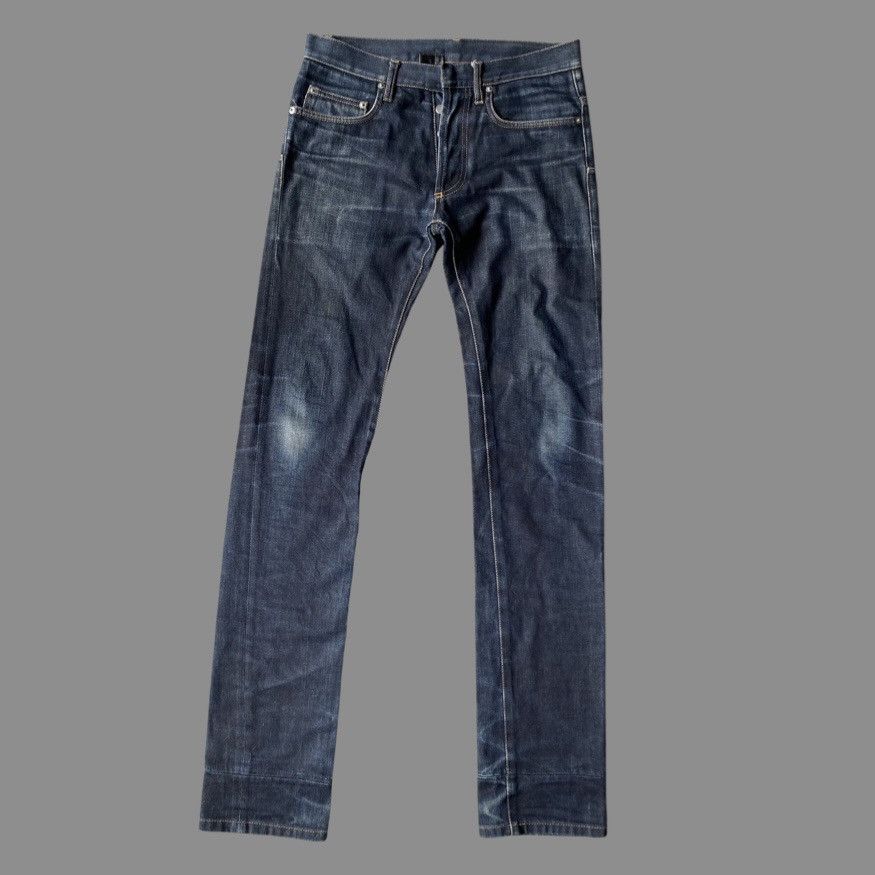Dior Homme Faded Blue Raw Jeans MII