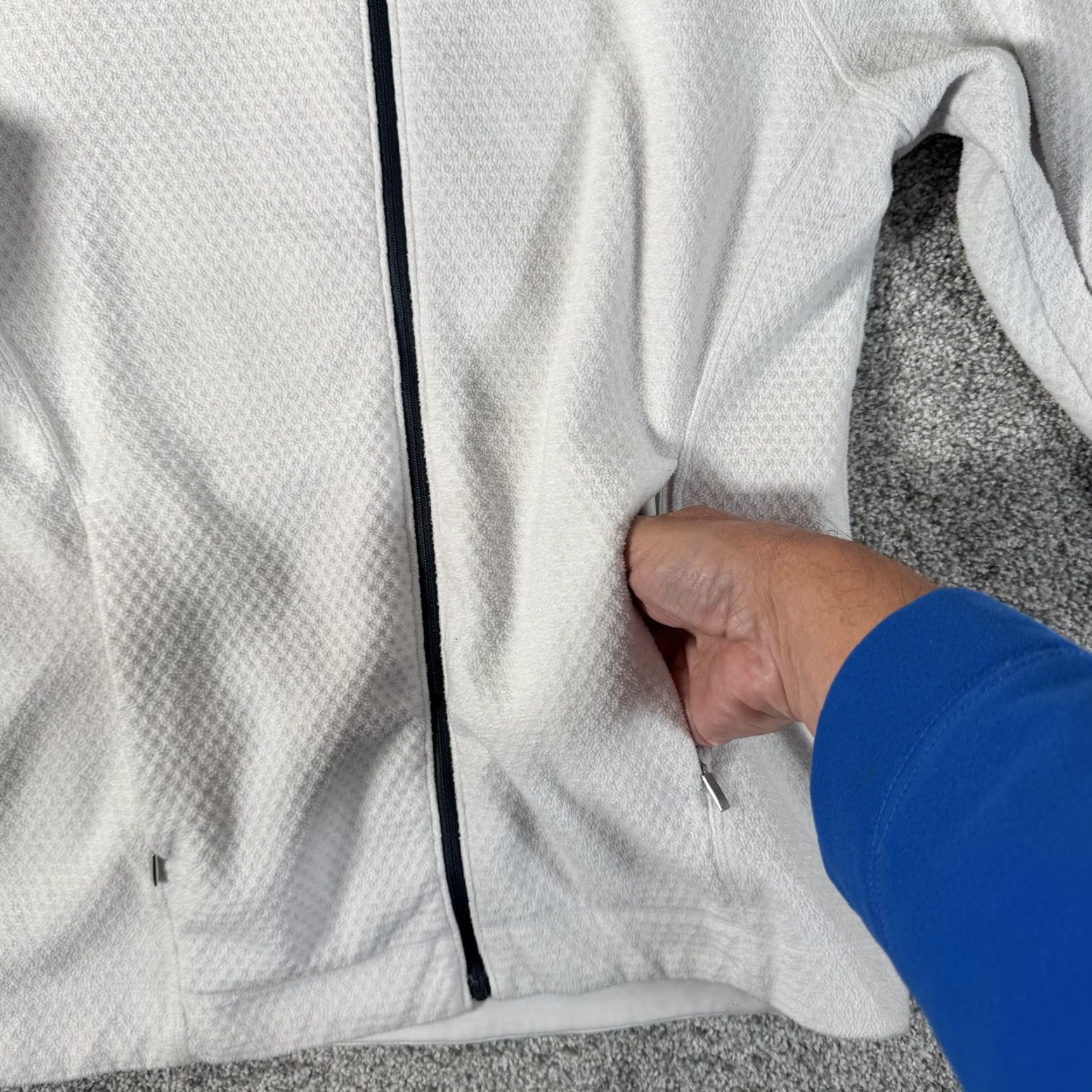 Nike Nike Golf Jacket Women Small White Full Zip Pockets 335441-100 Preppy Athleisure Performance Size S / US 4 / IT 40 - 6 Thumbnail