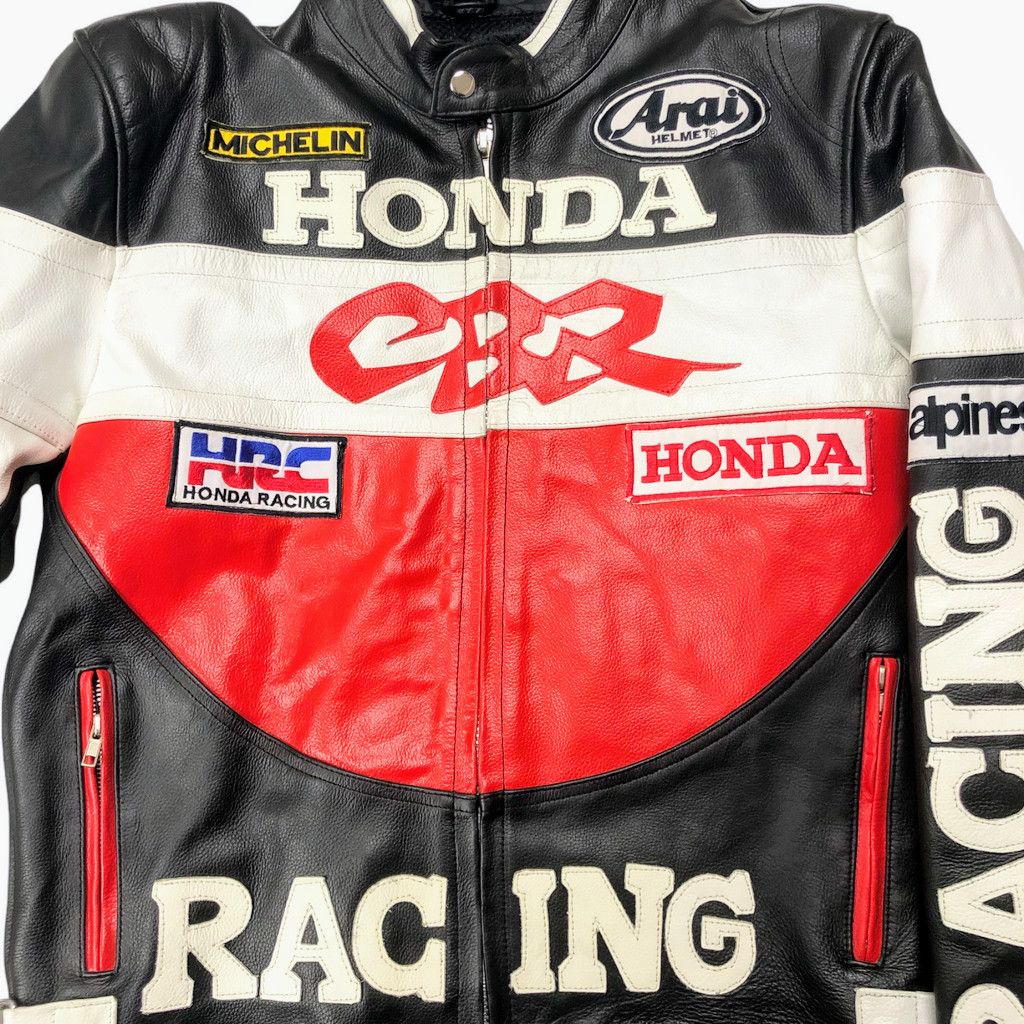 Honda 💀🔥 HONDA 💀🔥 CBR Racing Leather Jacket Streetwear Size US S / EU 44-46 / 1 - 2 Thumbnail