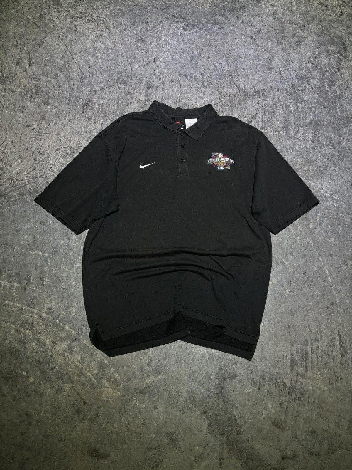Nike Vintage 2001 MLB World Series Polo Size US XL / EU 56 / 4 - 2 Thumbnail