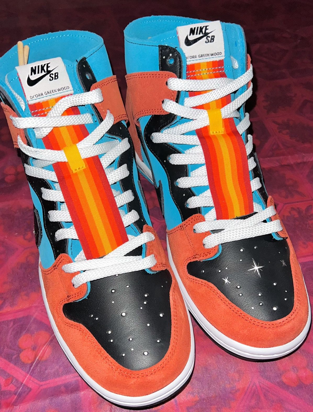 Nike NIKE SB Dunk Decon x Di’orr Greenwood Size US 10.5 / EU 43-44 - 3 Thumbnail