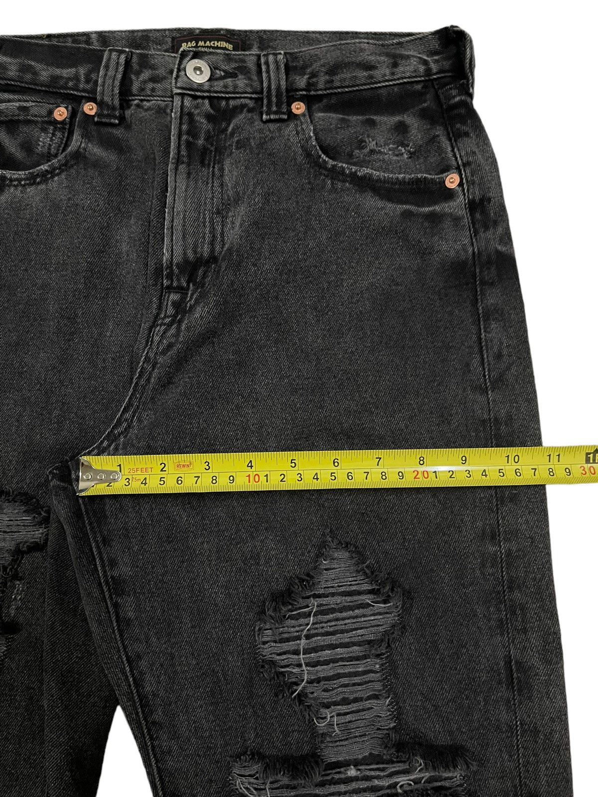 In The Attic Vintage Japanese Brand Distressed Style Baggy Jeans Size US 28 / EU 44 - 14 Thumbnail
