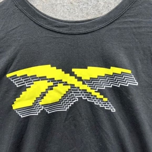 Reebok Reebok Shirt Men Medium Adult Black Casual Tee Outdoors Crewneck Logo Cotton T-Shirt Short Sleeve, Regular Fit, All Seasons, Men, Black Size US M / EU 48-50 / 2 - 5 Thumbnail
