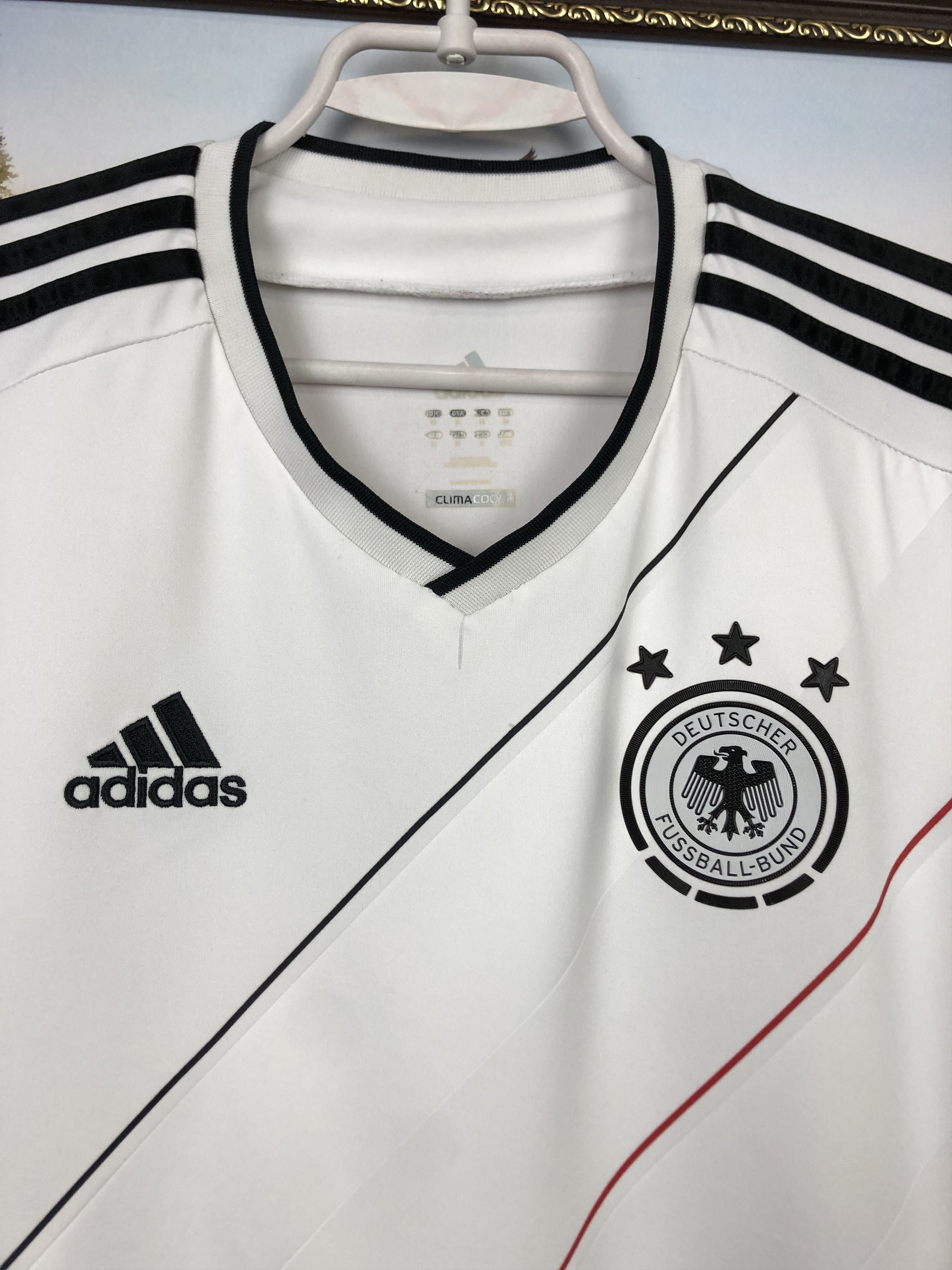 Adidas Germany football shirt 2012 Soccer Jersey National Tee Hype Size US M / EU 48-50 / 2 - 2 Thumbnail