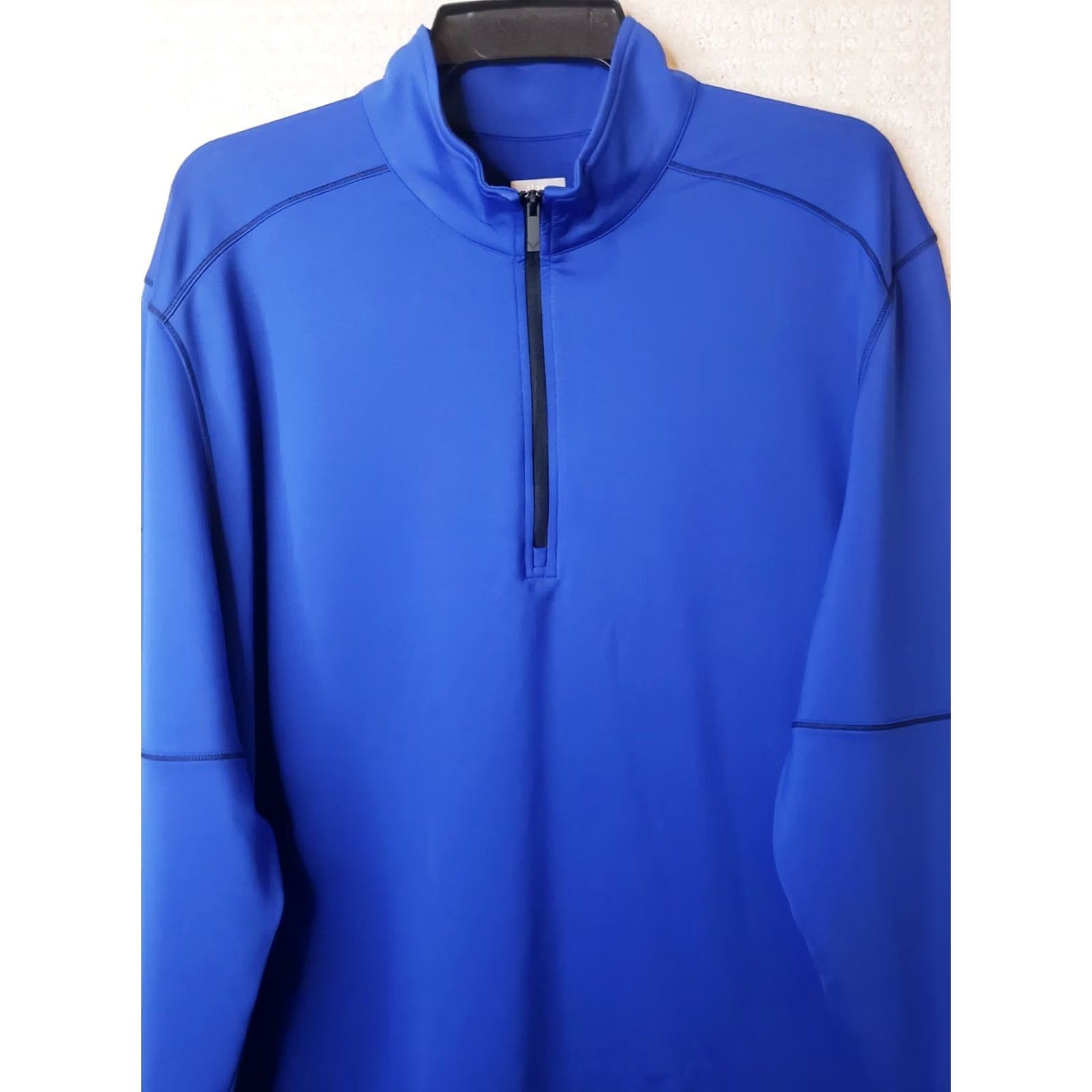 Callaway Callaway Weather Series Pullover Men's XL Blue 1/4 Zip Swing Tech Size US XL / EU 56 / 4 - 2 Thumbnail