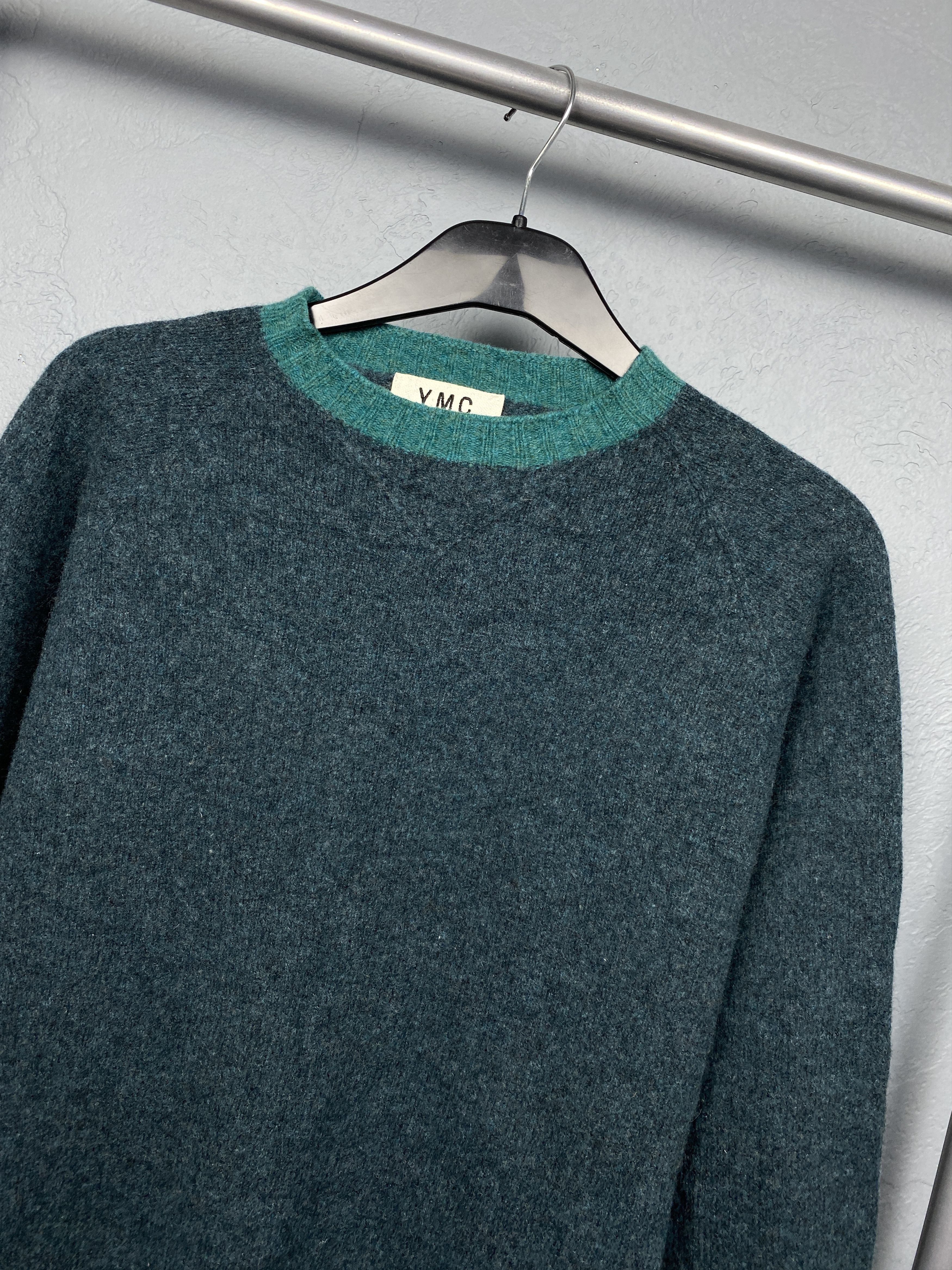 YMC YMC You Must Create Wool Crew Neck Sweater Size XL / US 12-14 / IT 48-50 - 2 Thumbnail