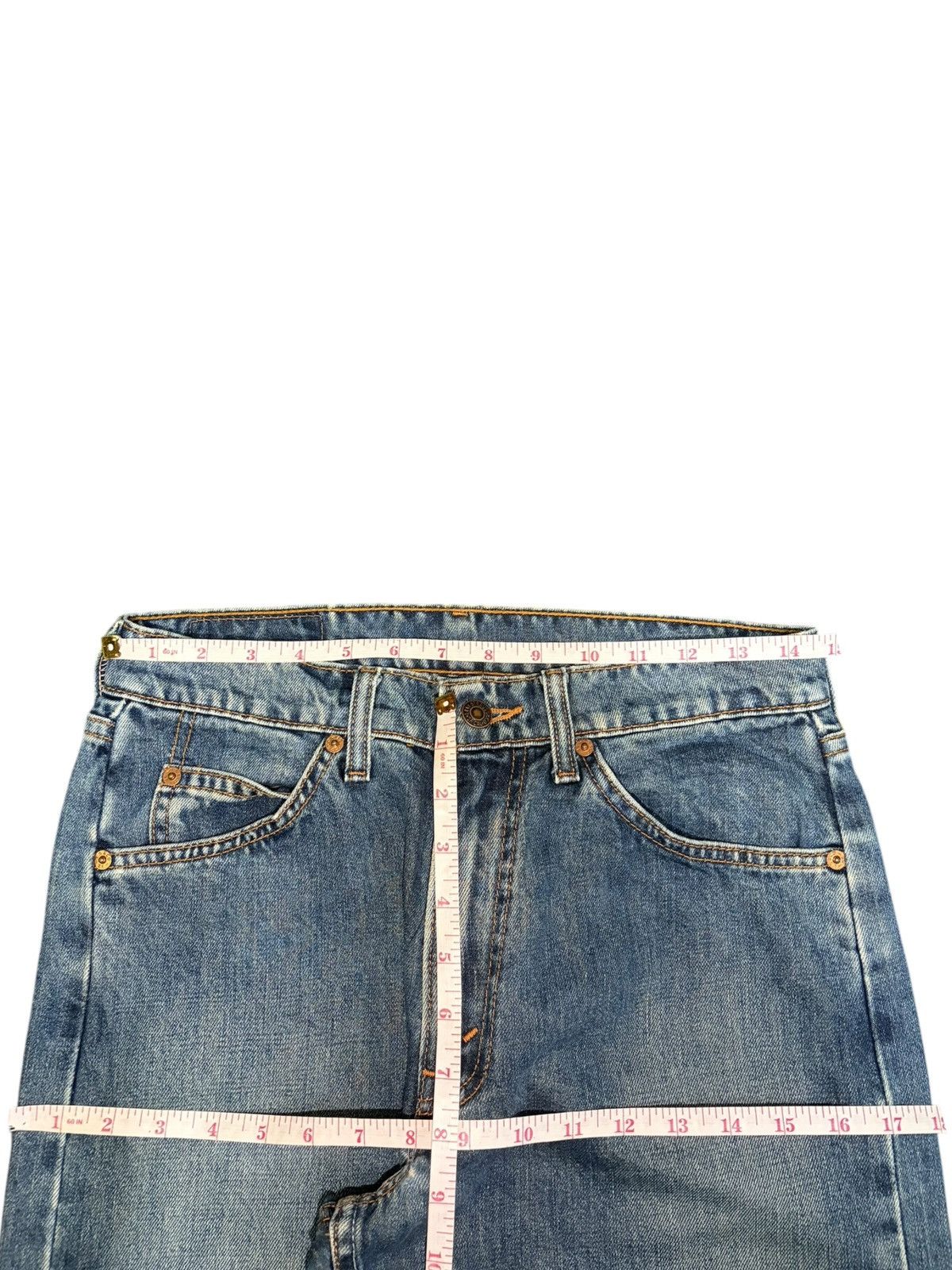 Levi's Vintage 90s Levis 612 Orange Tab Blue Wash Loose Jeans Size US 29 - 6 Thumbnail
