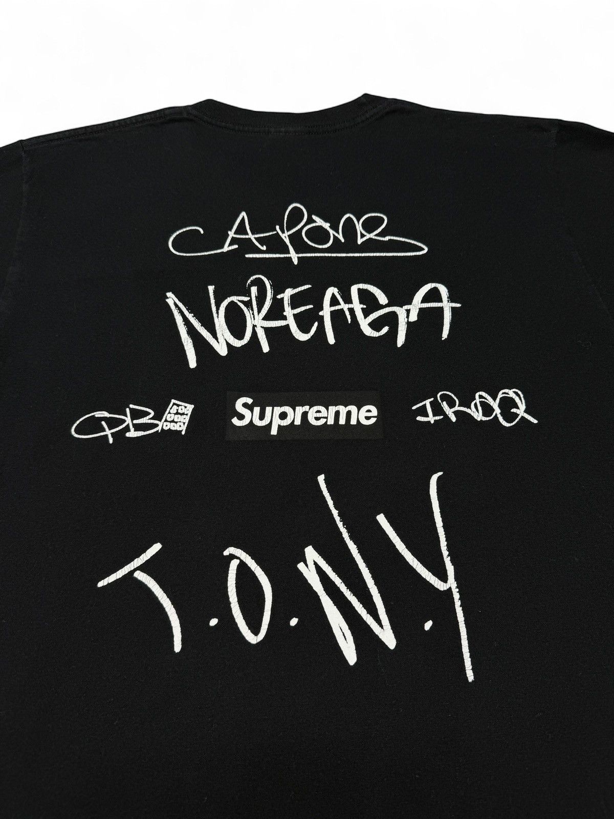 Supreme Fall/Winter 2016 Supreme Capone - N - Noreaga Rap Tee Shirt Size US L / EU 52-54 / 3 - 5 Thumbnail
